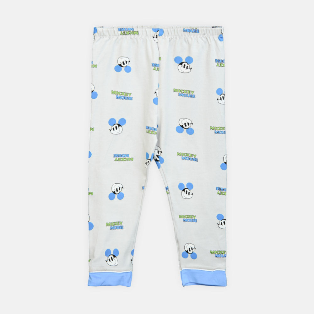 Boys' Mickey Mouse Cotton Nightsuit