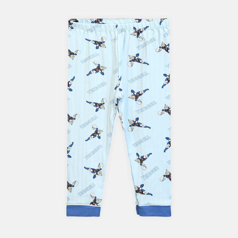 Boy Superhero Button-Up Nightsuit