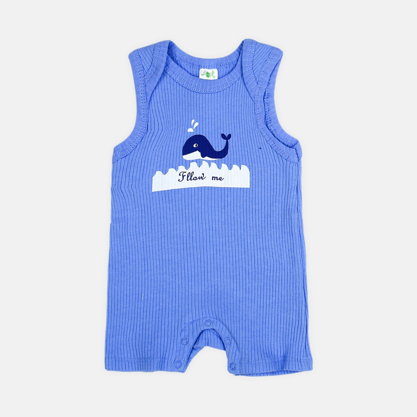 Whale 3-Piece Romper & Socks Set