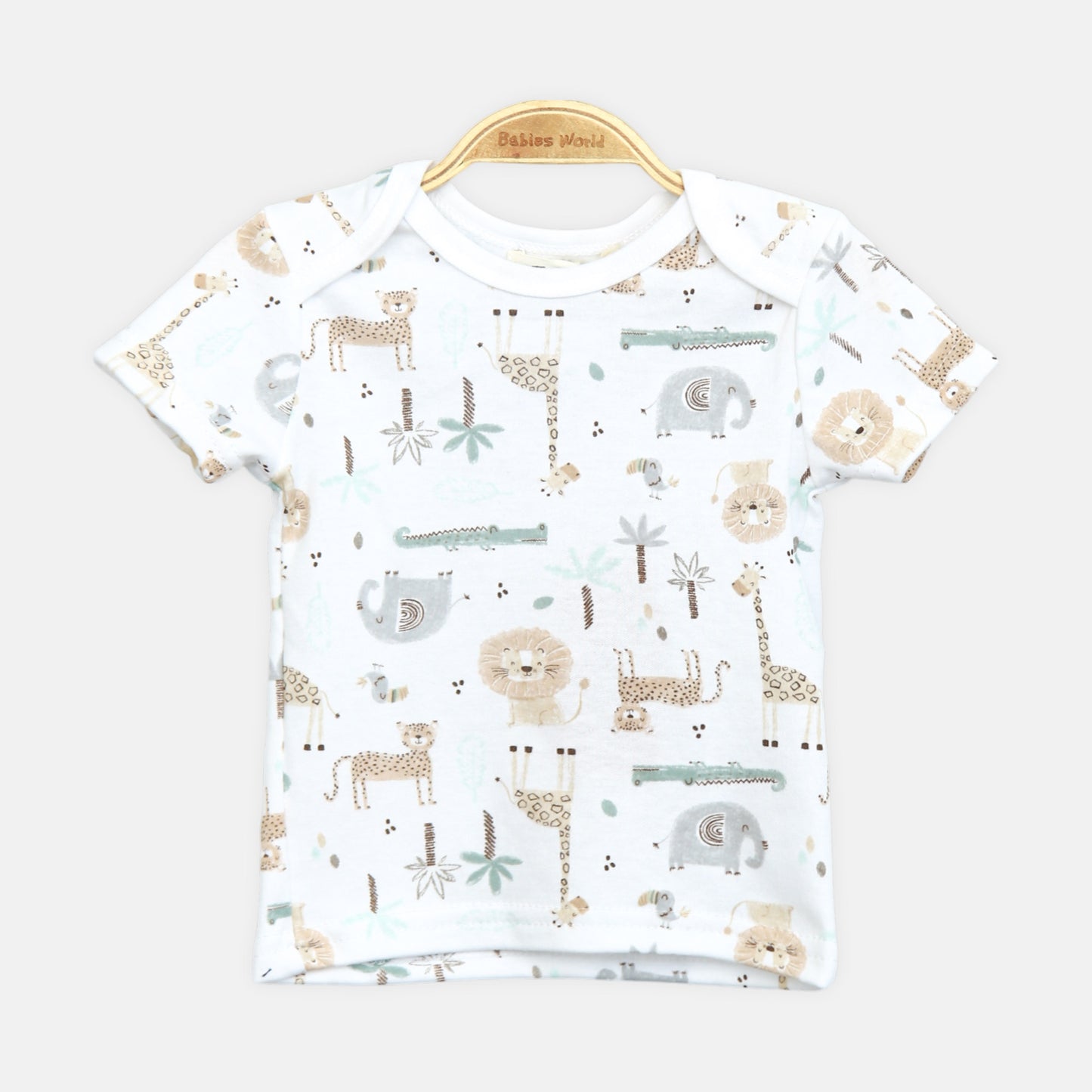 Safari Overall Romper & Hat Set