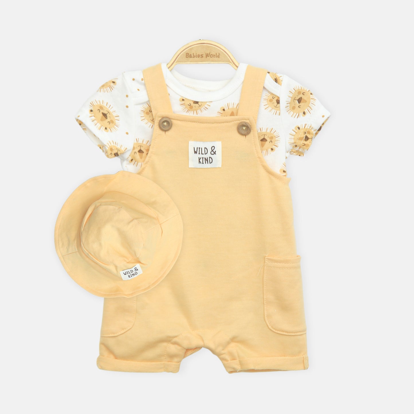 Lion Romper & Hat Set
