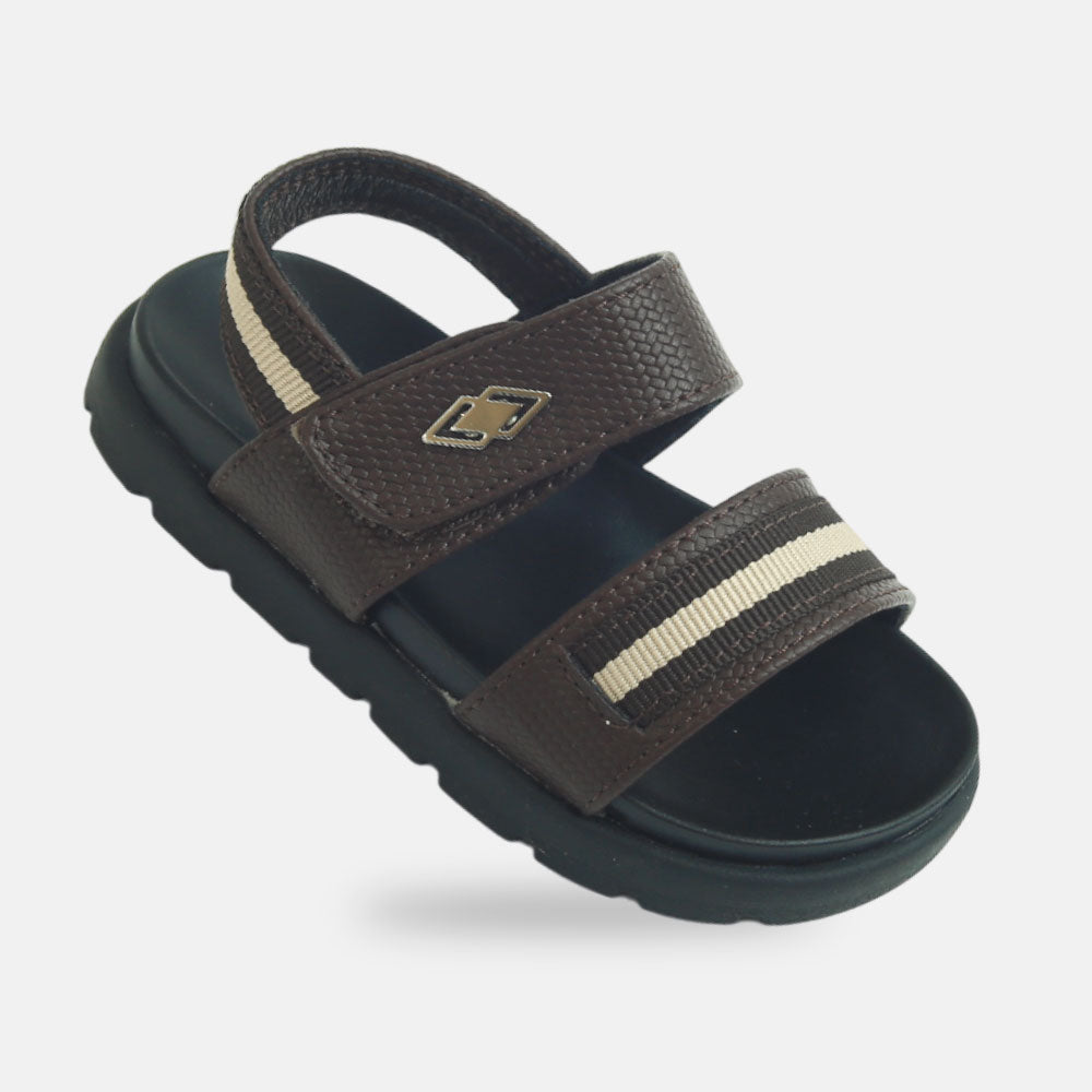 Boys Two-Tone Strap Sandals