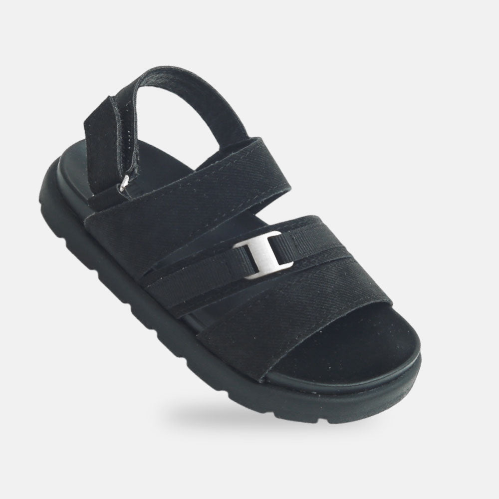 Boys Two-Tone Strap Sandals