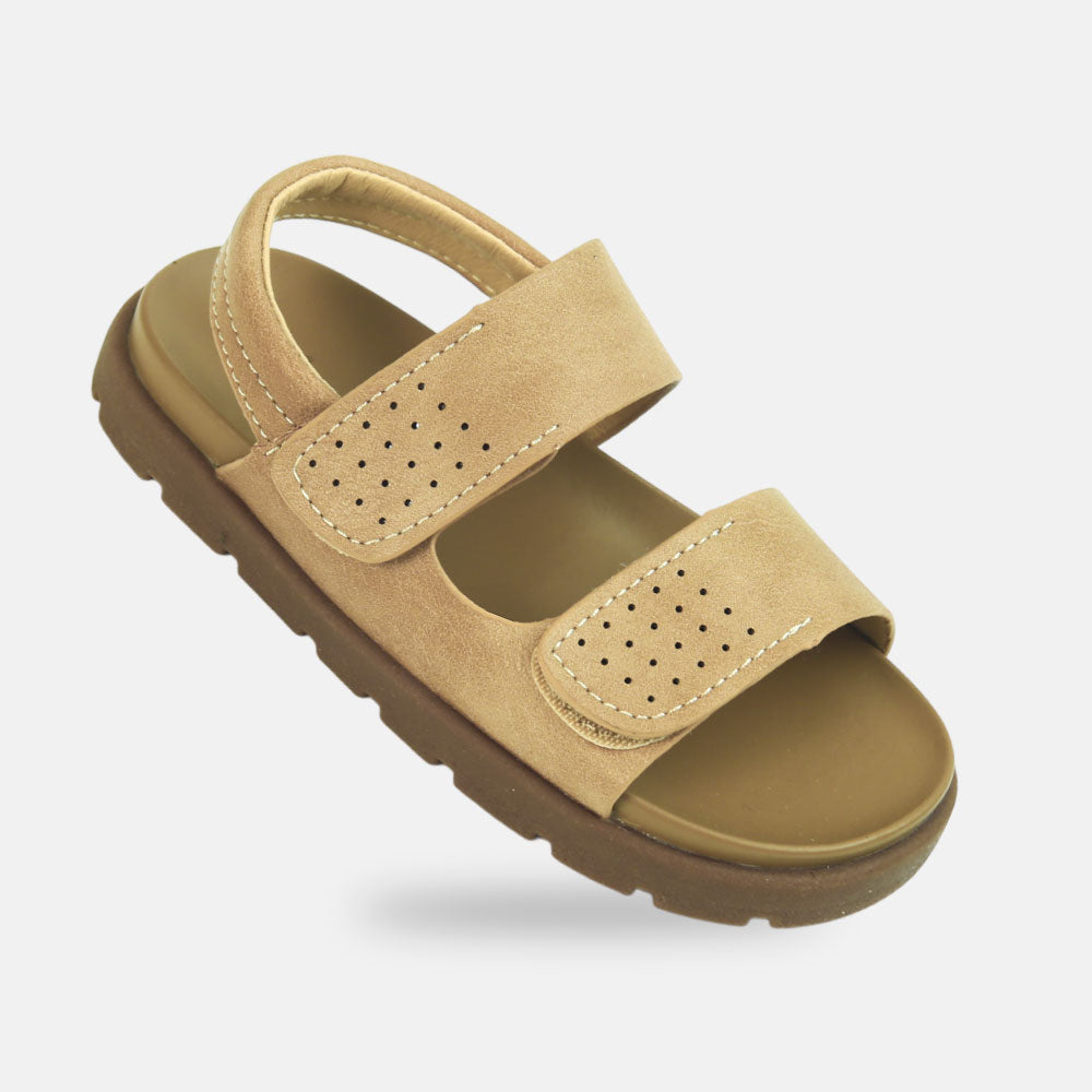 Tiny Toes Tan Comfy Sandals