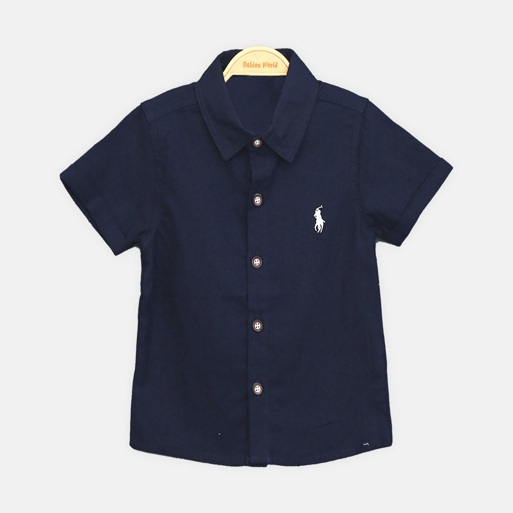 Boy Shirt Polo Navy