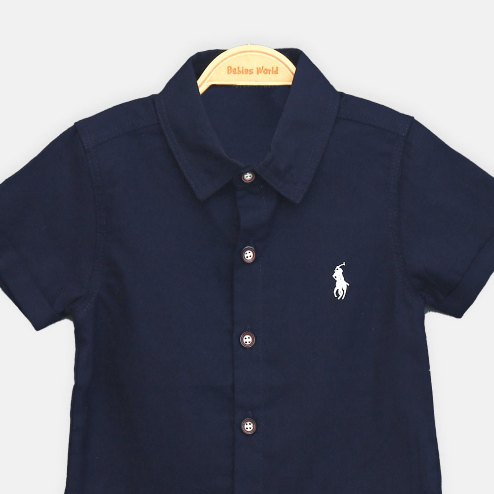 Boy Shirt Polo Navy