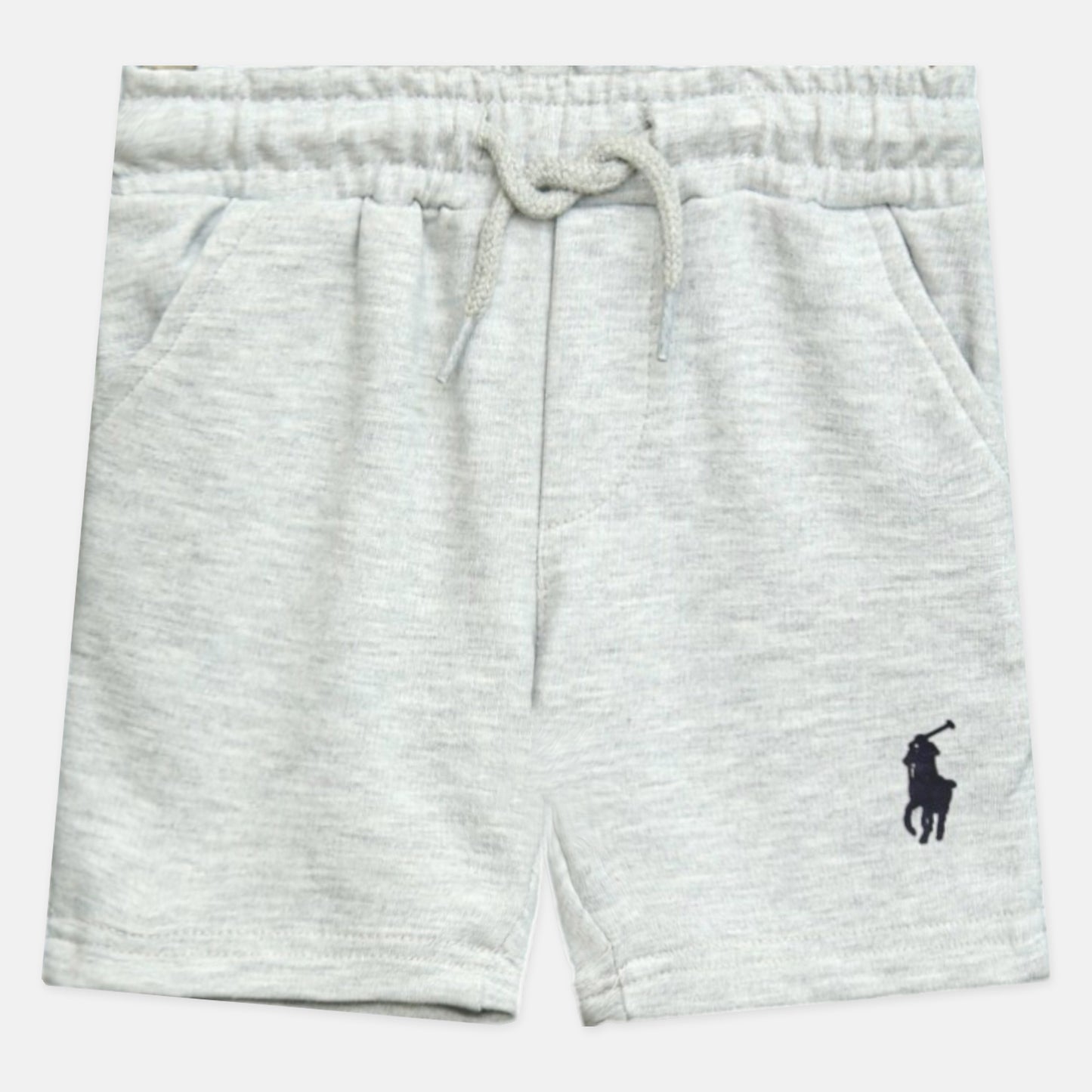 Grey Chino Sweat Polo Short