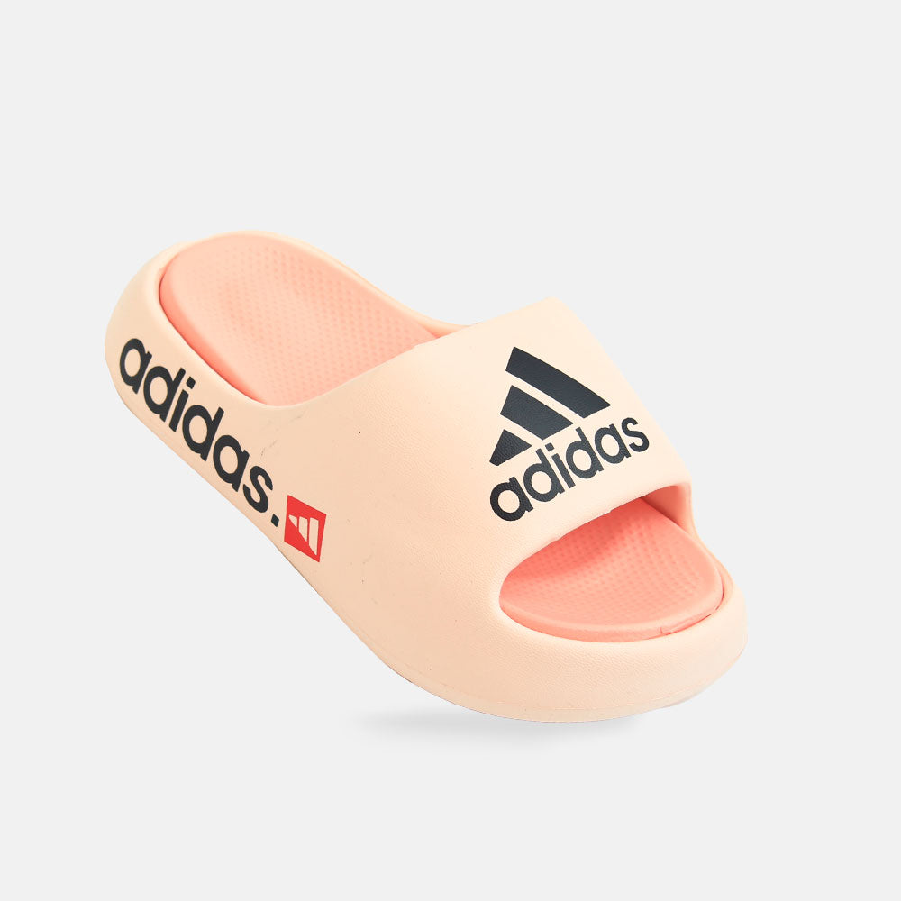 Girl Adidas Pink Mini Slides