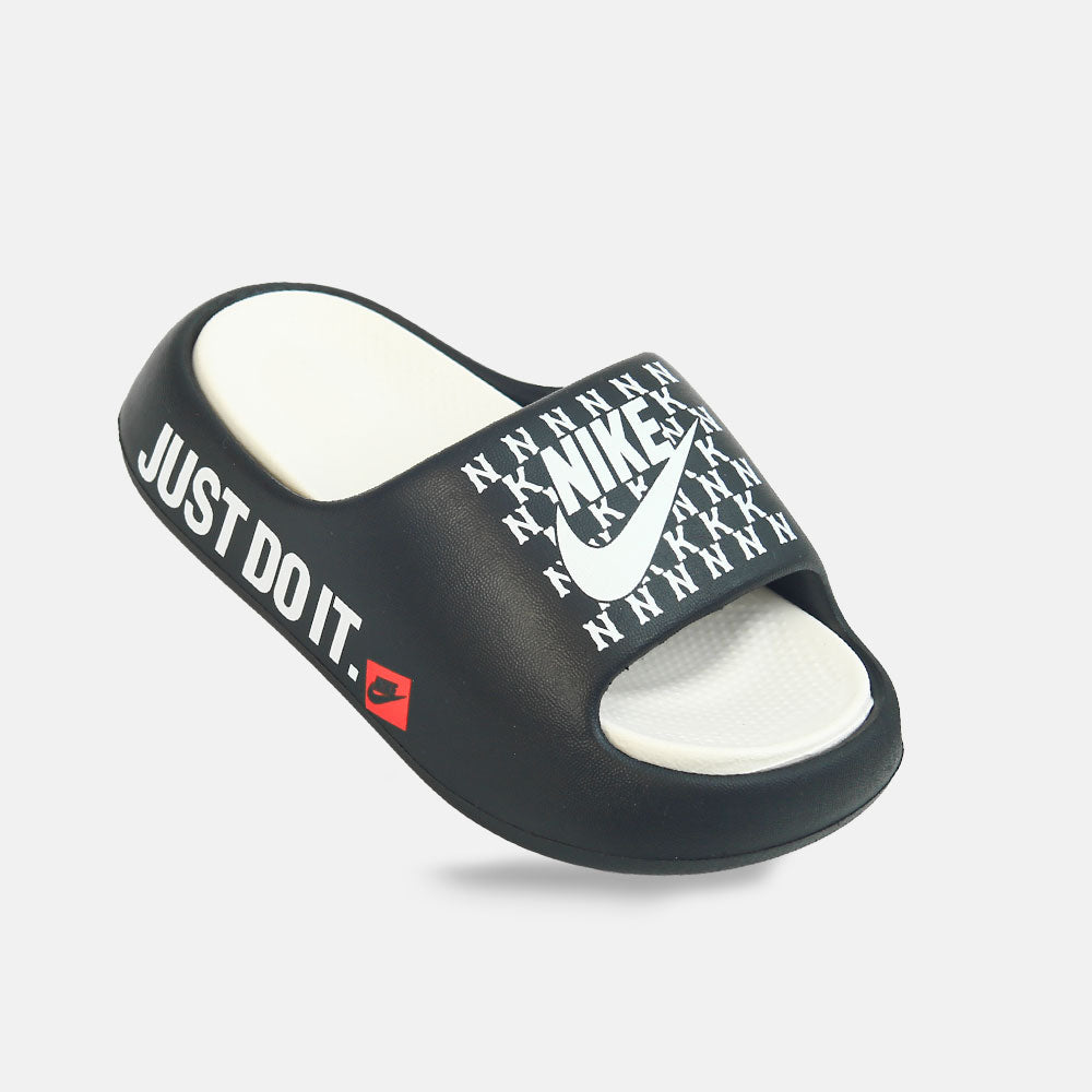 Nike Black Logo Slides