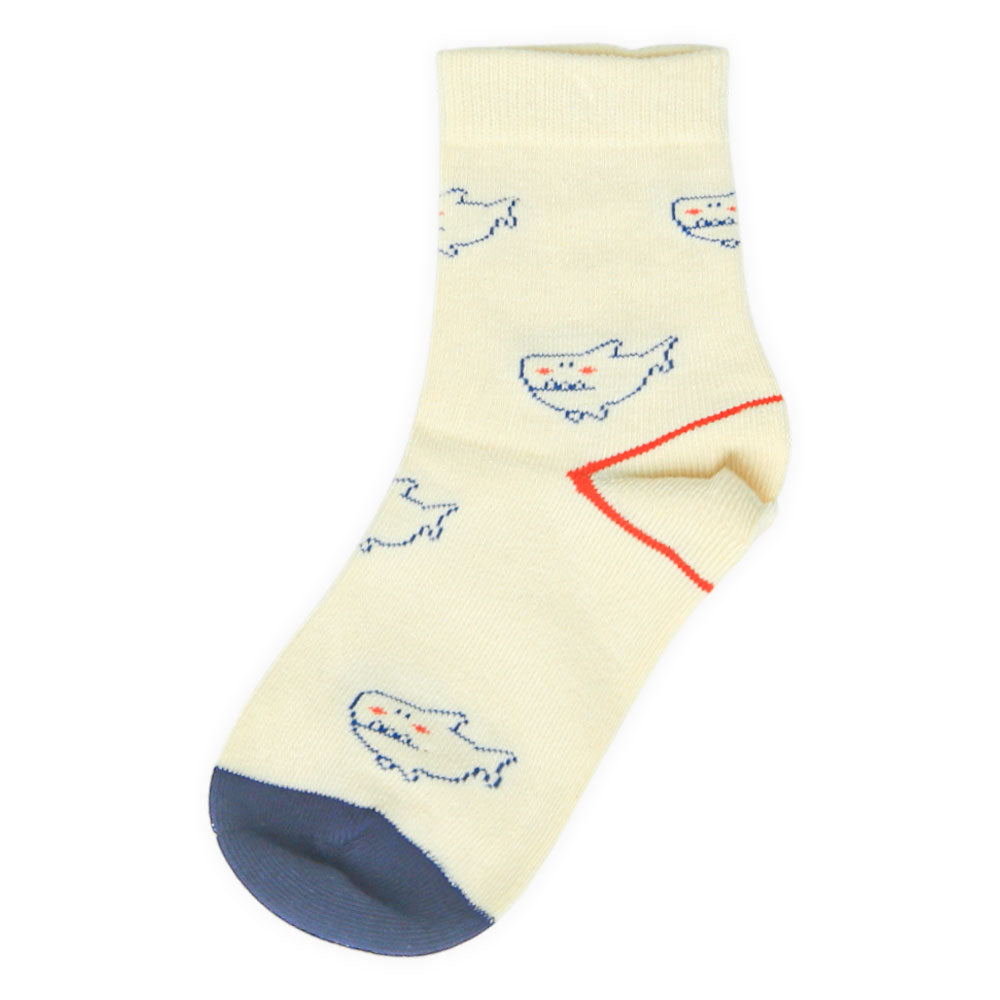Smiley Shark Adventure Boy Socks