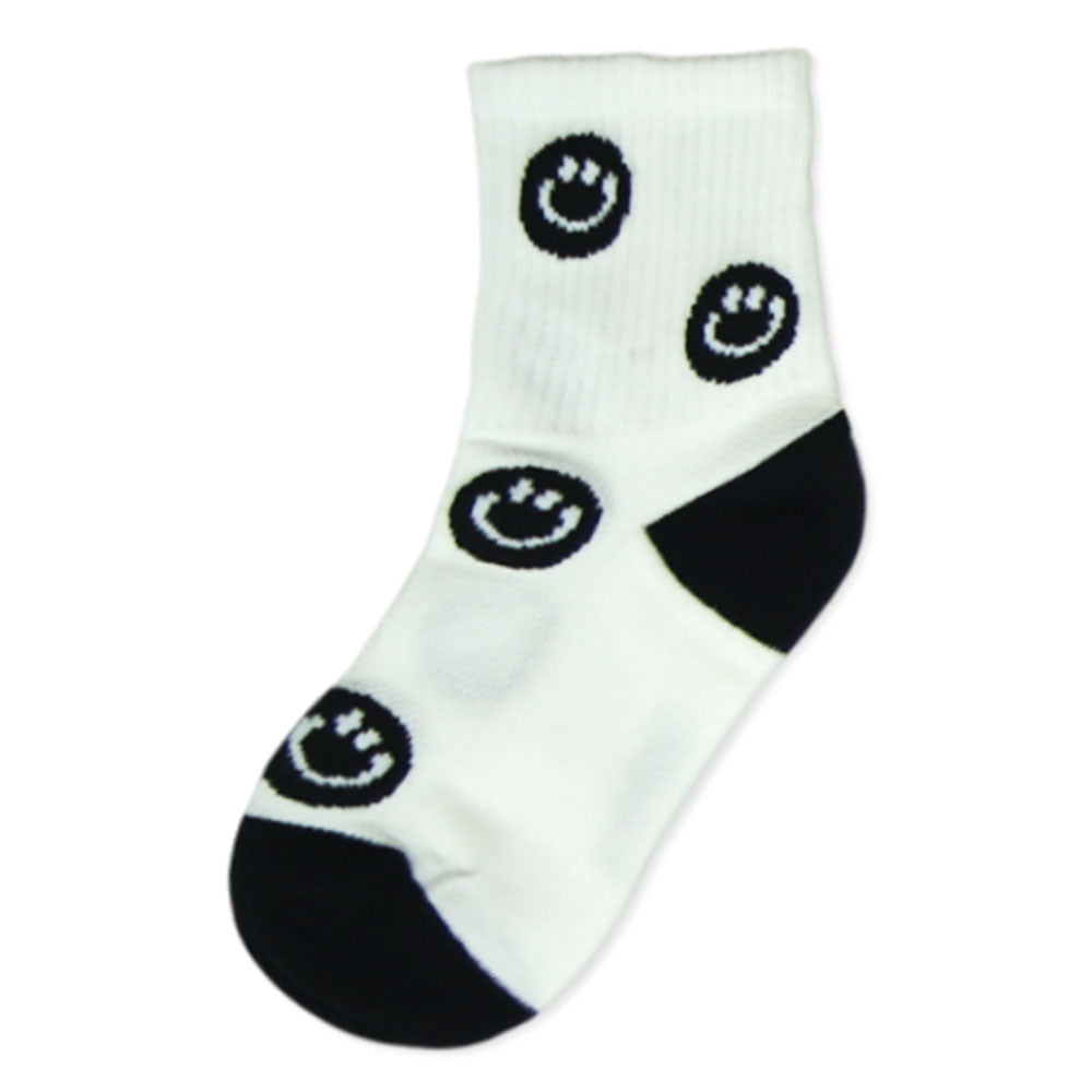 Smiley Face Boy Socks