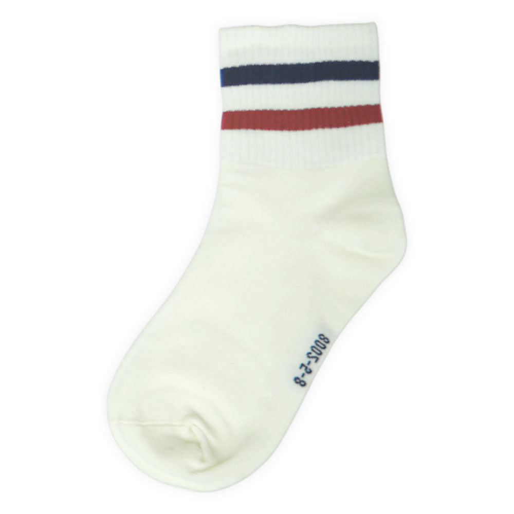 Little Sporty Stripe Boy Socks