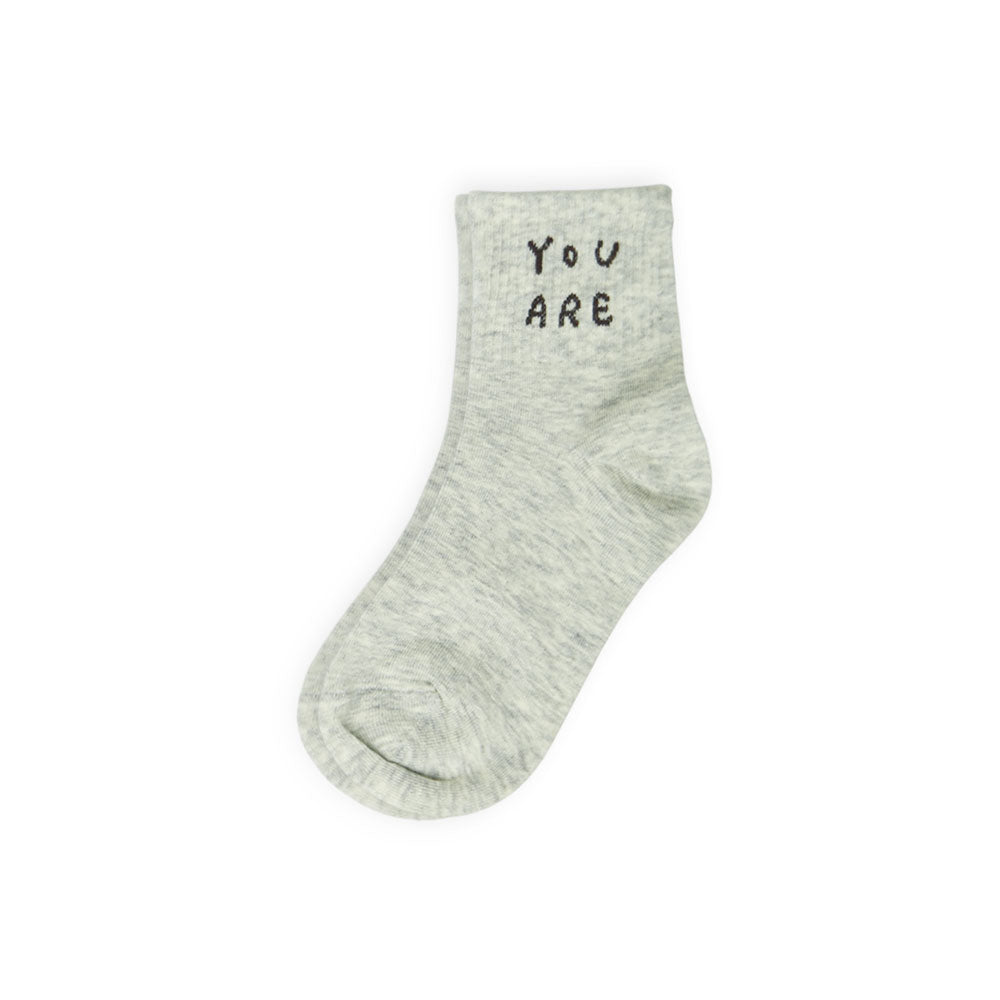 You Are The Best Grey Boy Socks