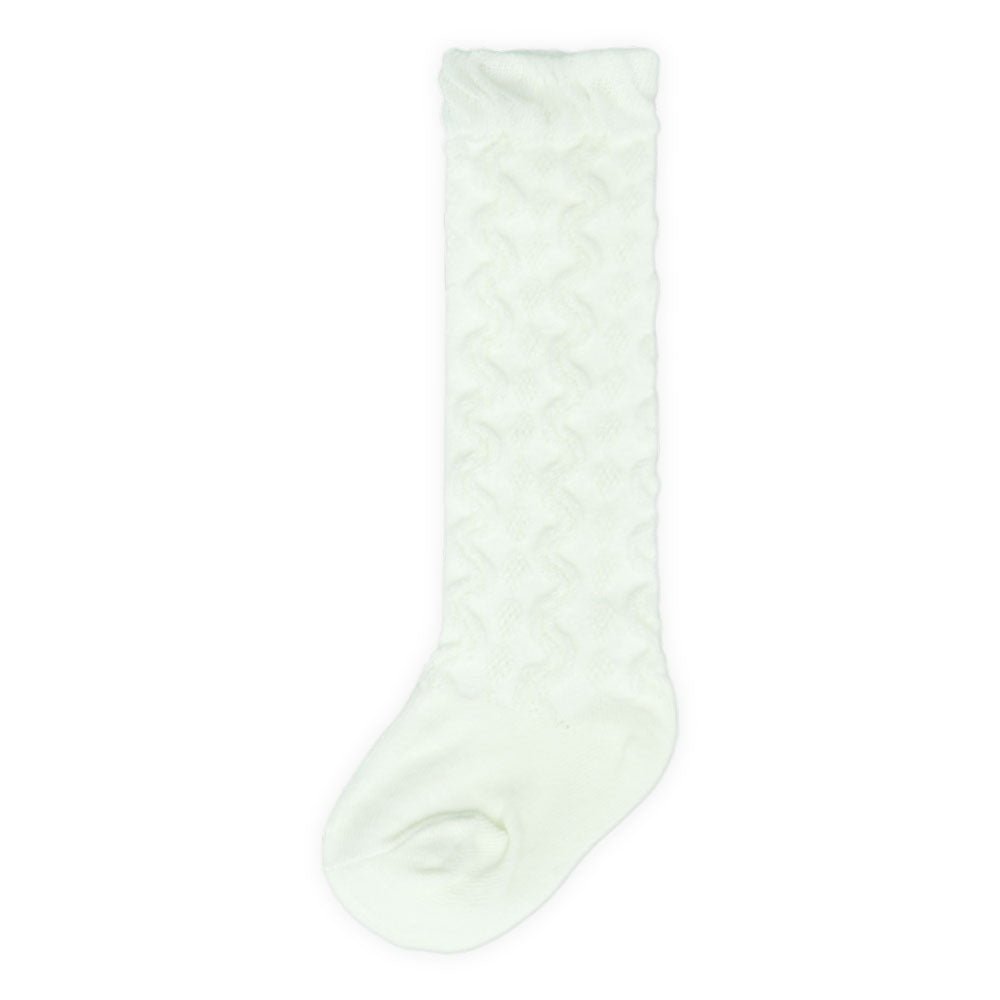 Wavy White Girl Socks