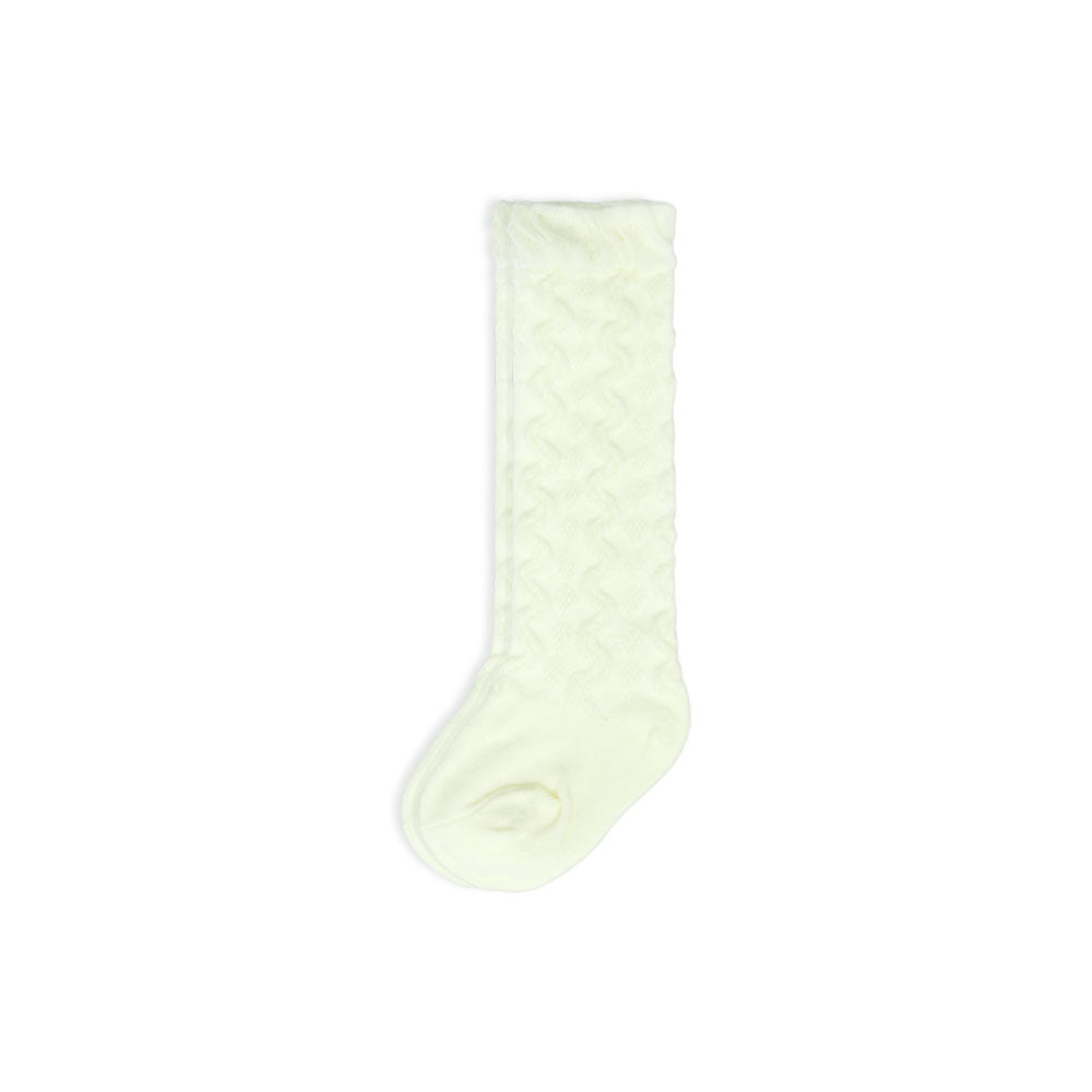 Creamy Waves Girl Socks