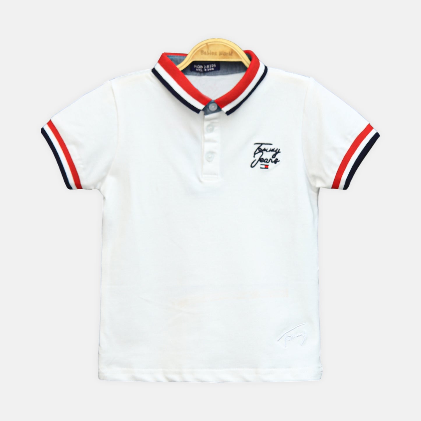White Tommy Jeans Boy Suit – 2 Piece Set