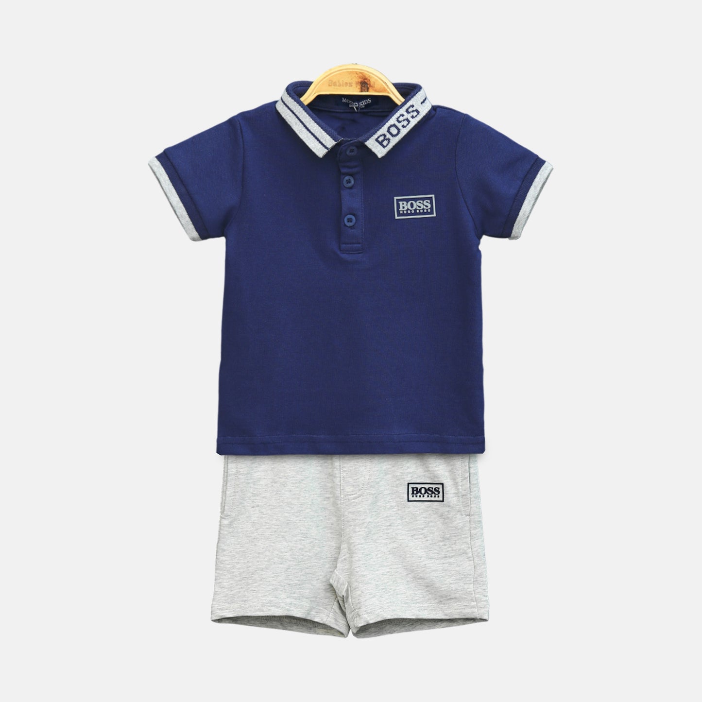 Royal Blue Boss Boy Suit – 2 Piece Set