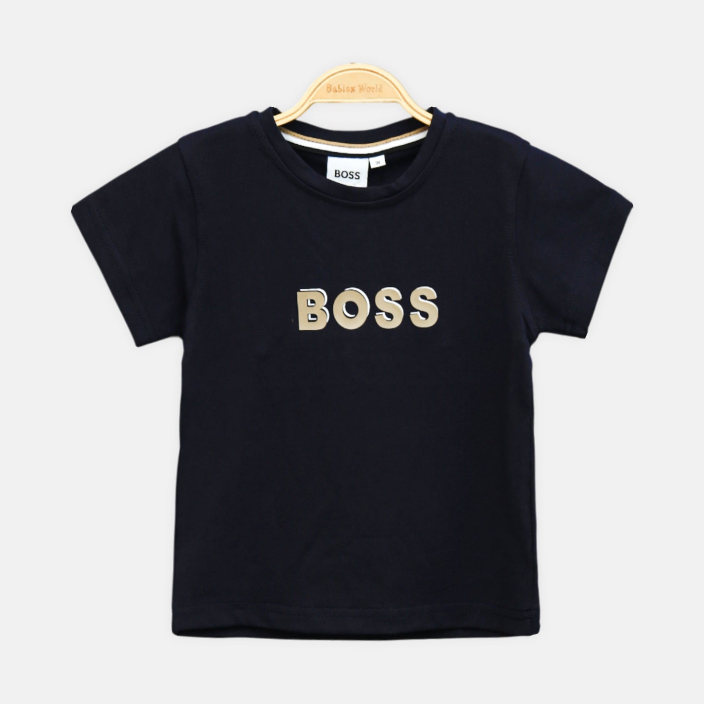 Boss Black & Khaki Cargo Boy Suit – 2 Piece Set