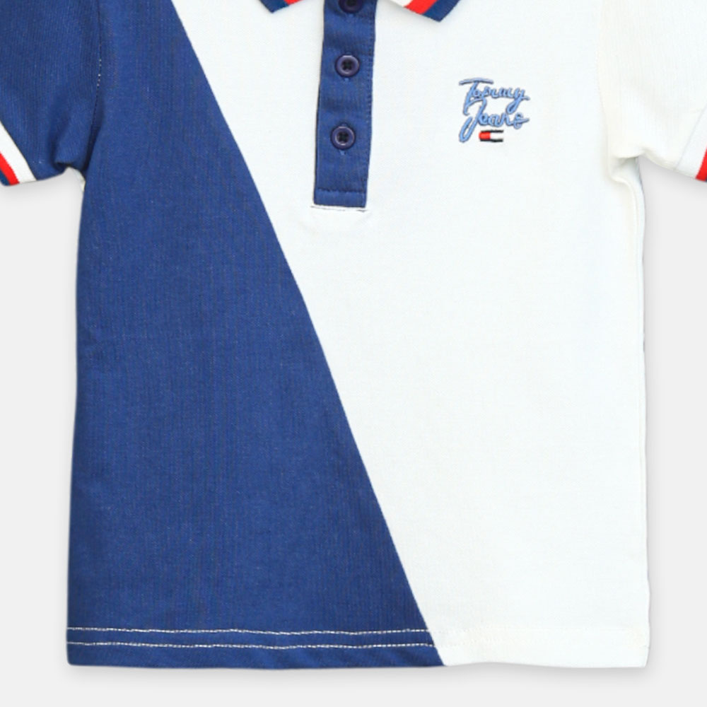 Boy T-shirt Blue & White