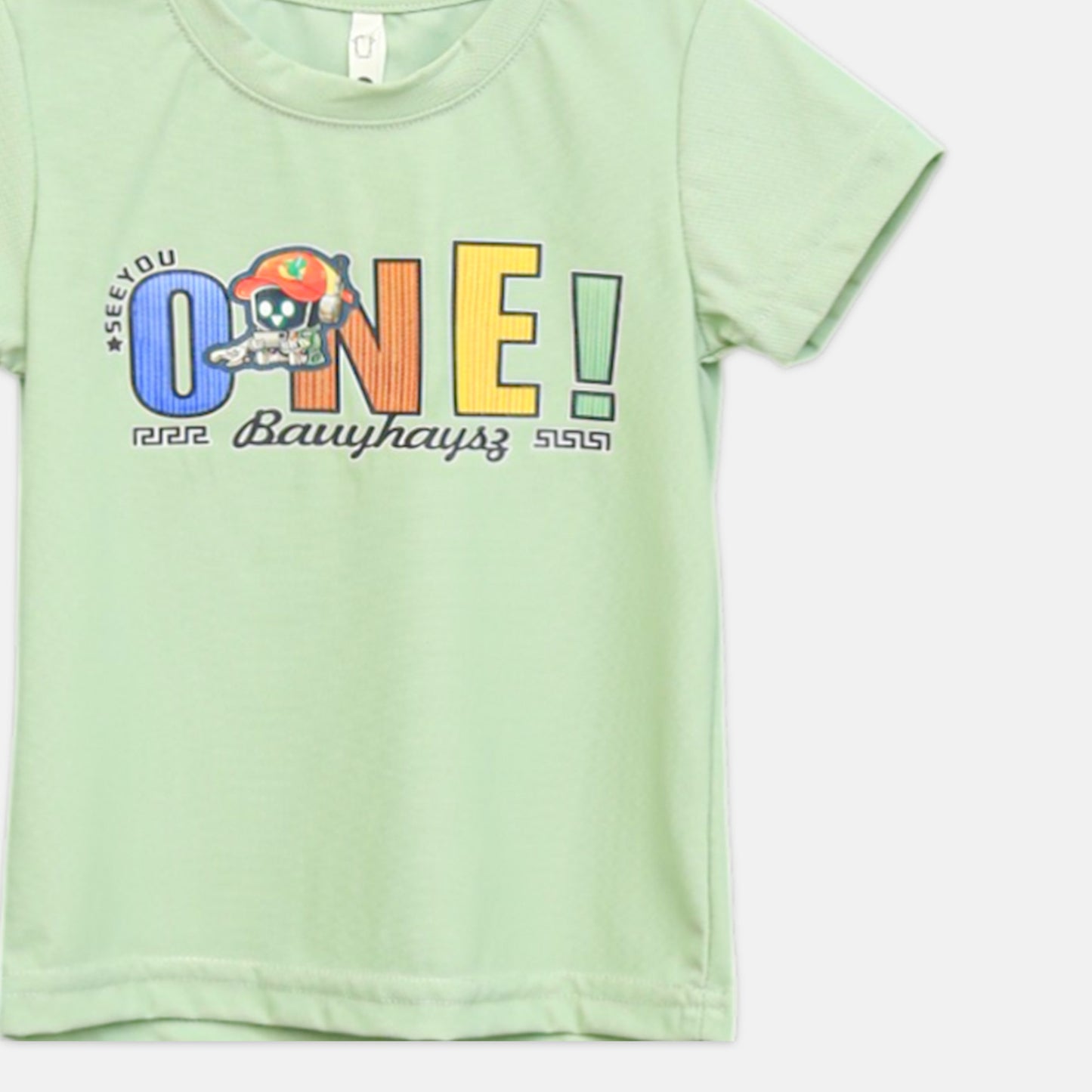 Boys One! Graphic T-Shirt Green