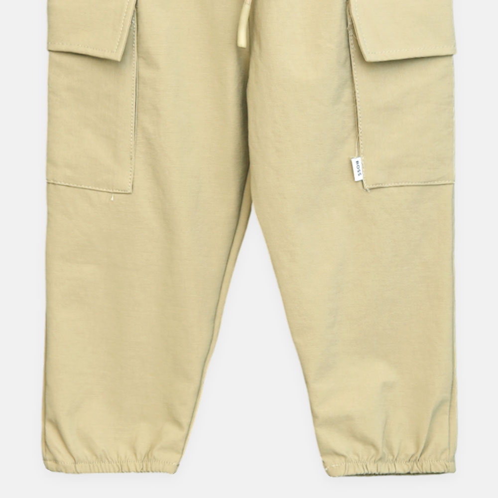 Boy Urban Beige Stripe Cargo Pant