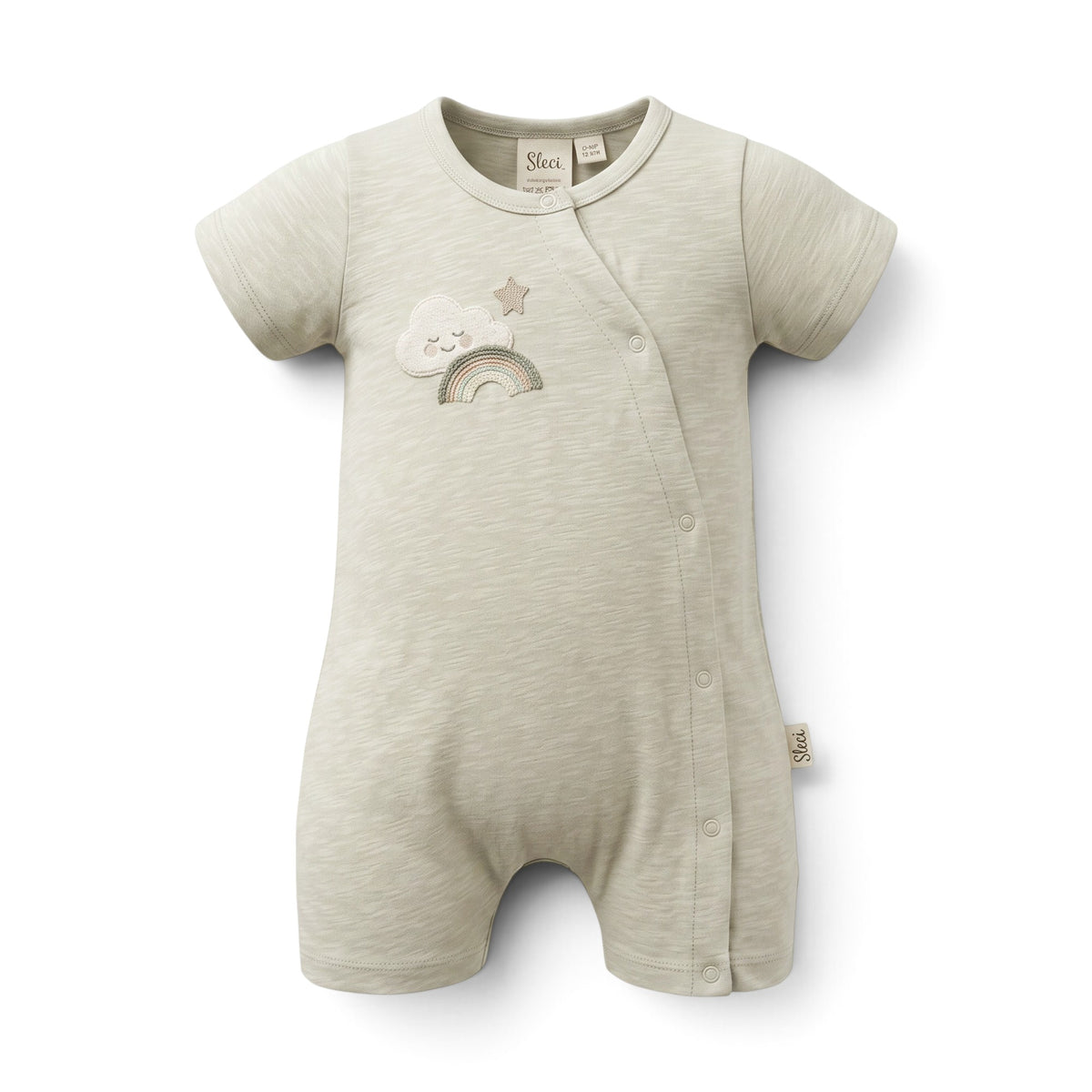 CREAM "RAINBOW CLOUD" ROMPER