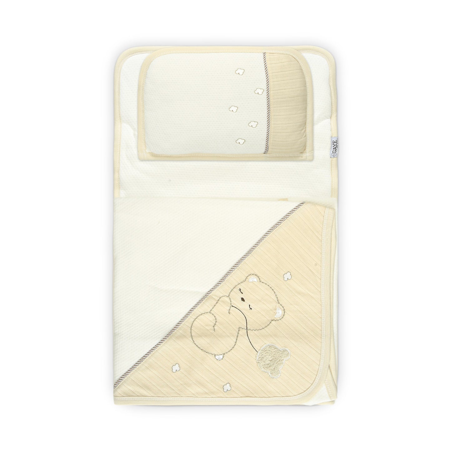 PREMIUM CREAM BEAR SLEEPING SET