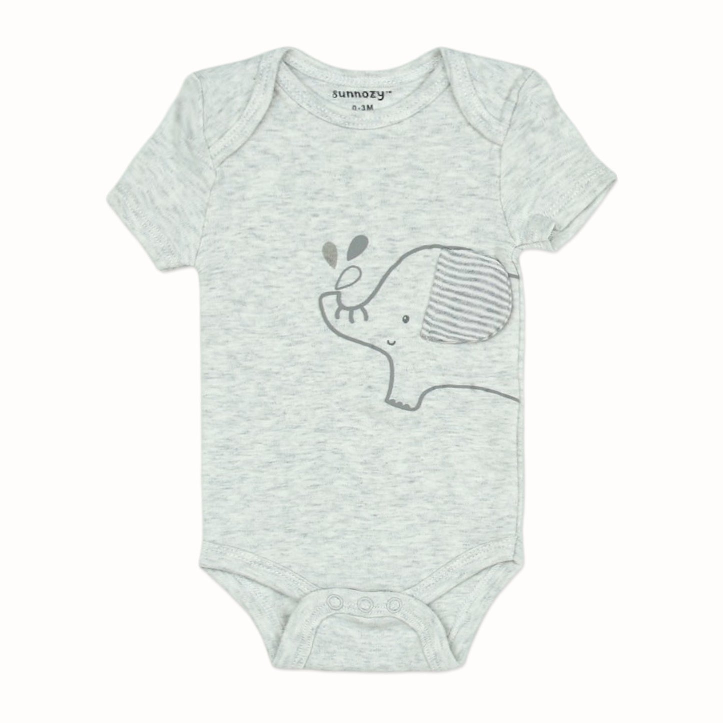 ELEPHANT DREAM 5-PIECE LAYETTE SET (GREY) BOY