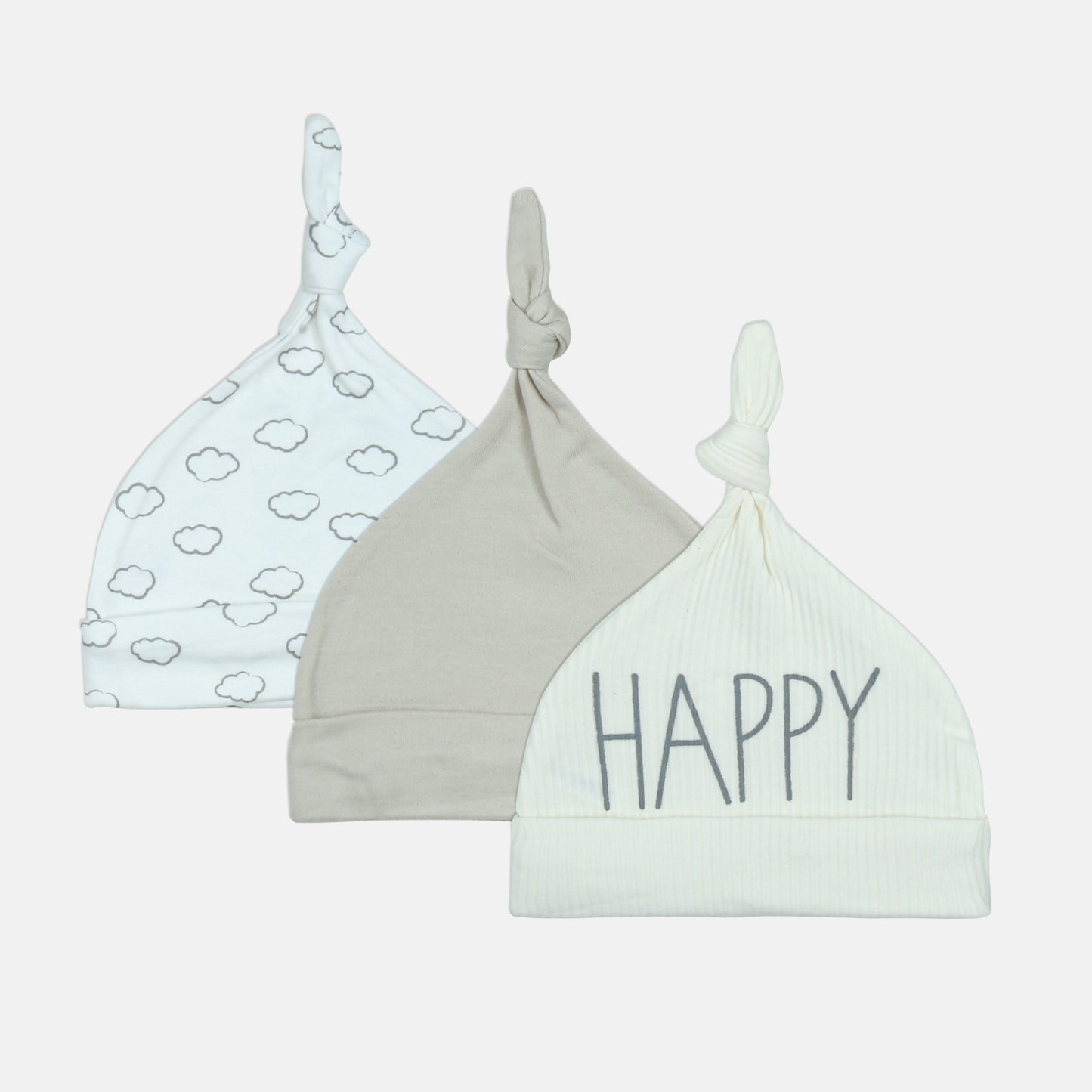 Cloudy Dreamer Knot Cap Pk Of 3