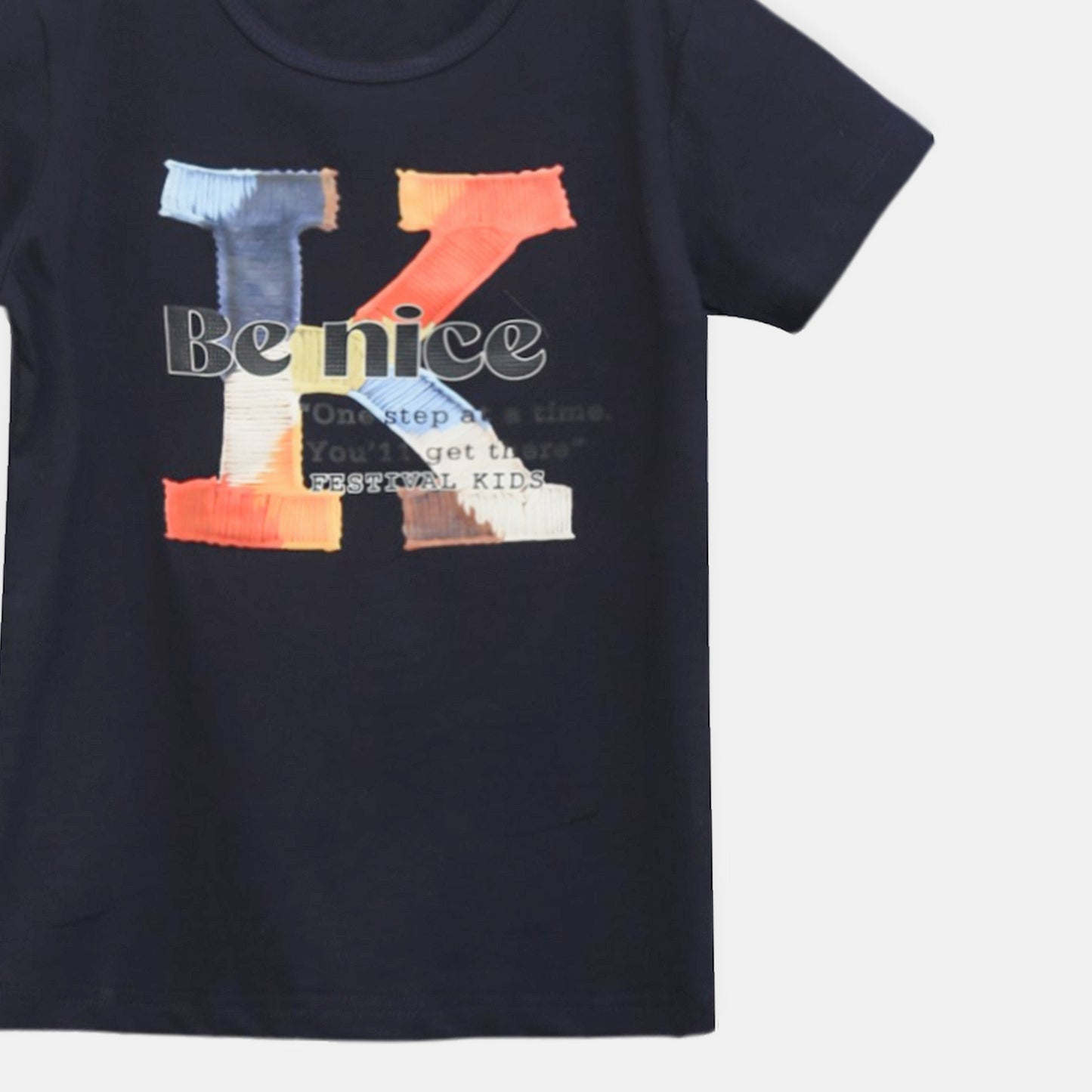 Black Urban Art Kid Tee