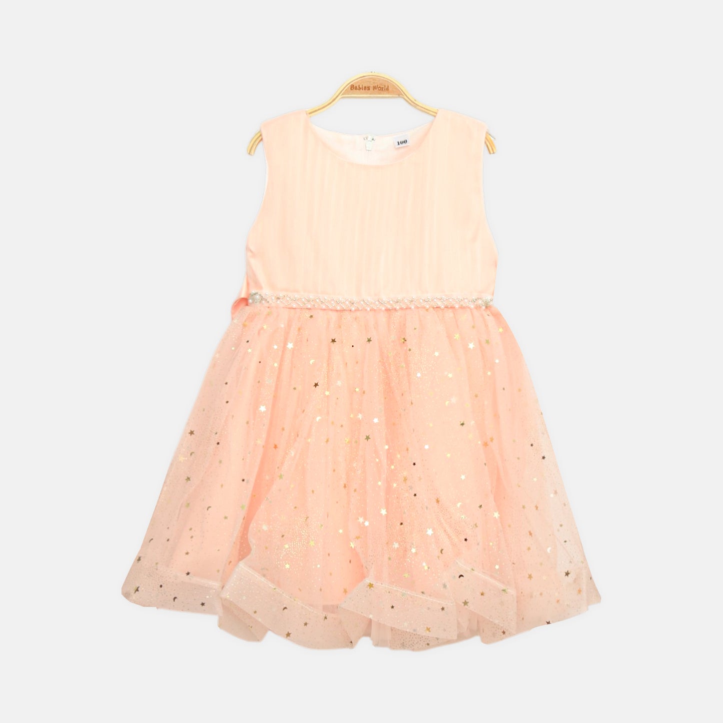 Peach Rose Frock
