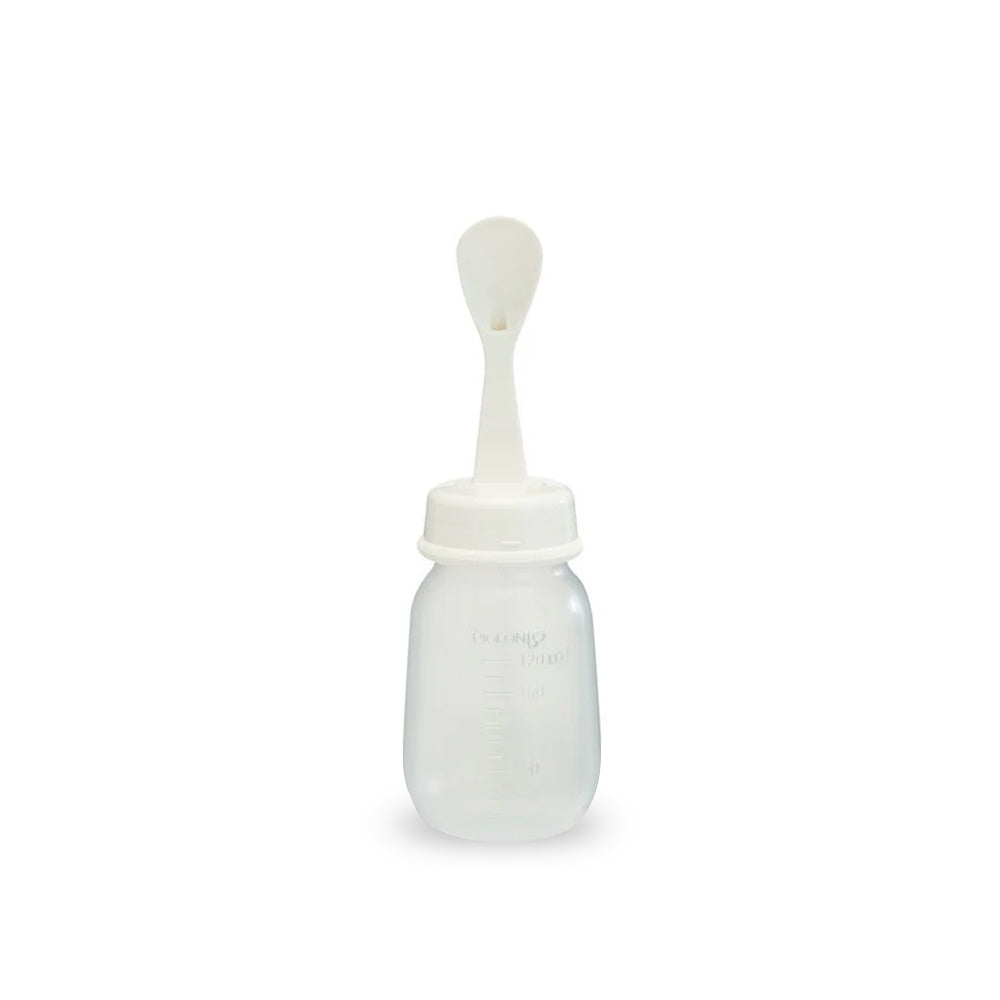 WEANING BOTTLE WITH SPOON 120ML