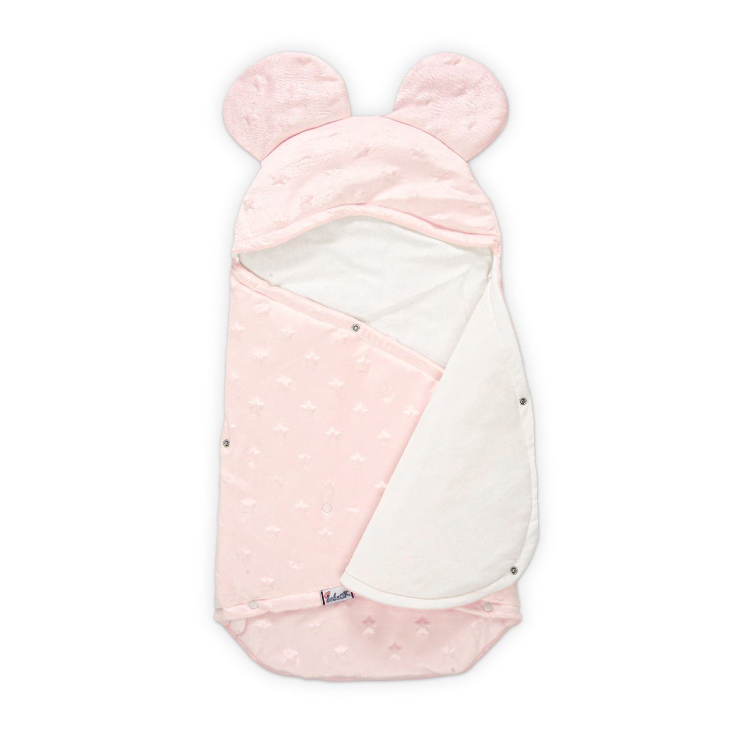 PINK PLUSH HOODED CARRY NEST