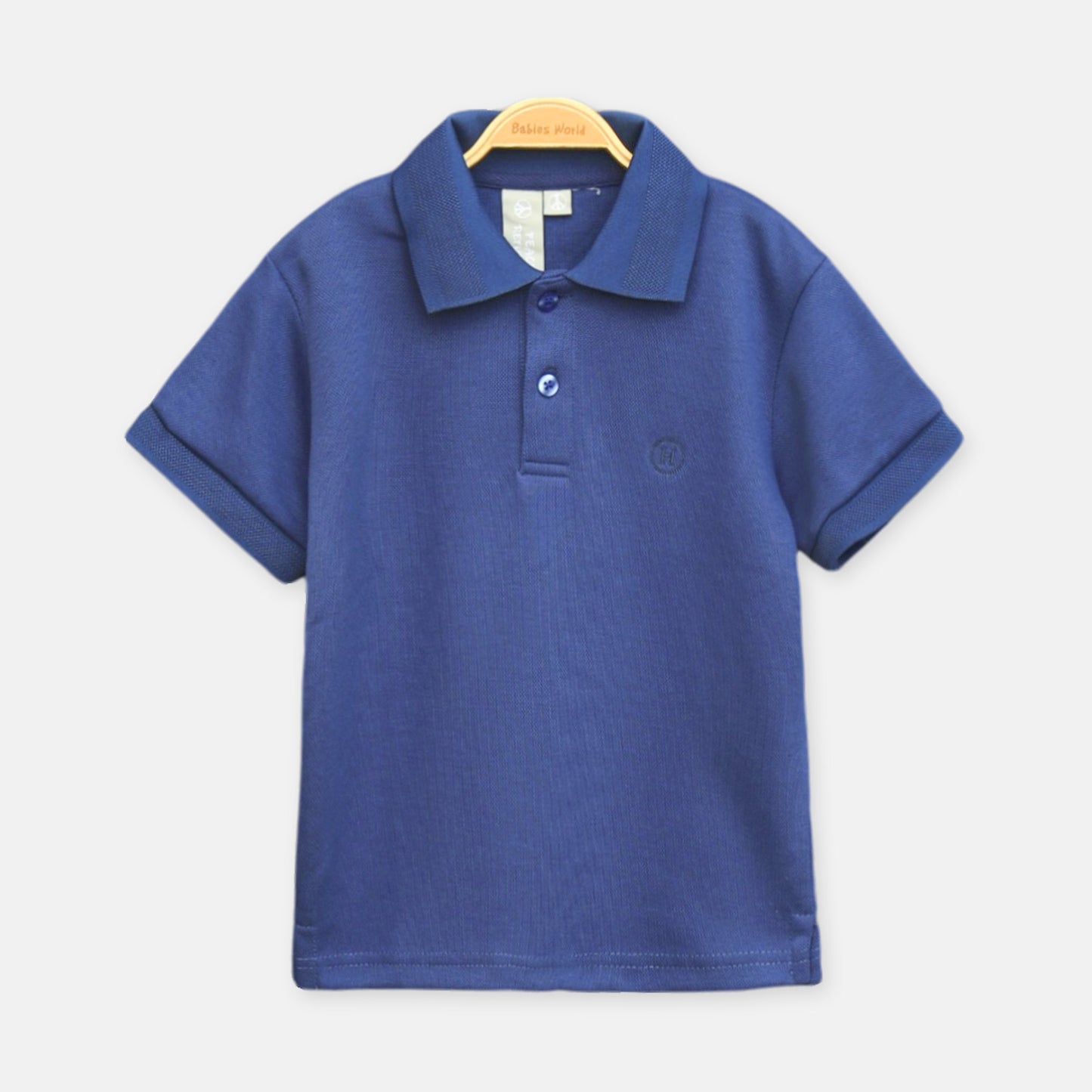 Royal Blue Piqué Polo