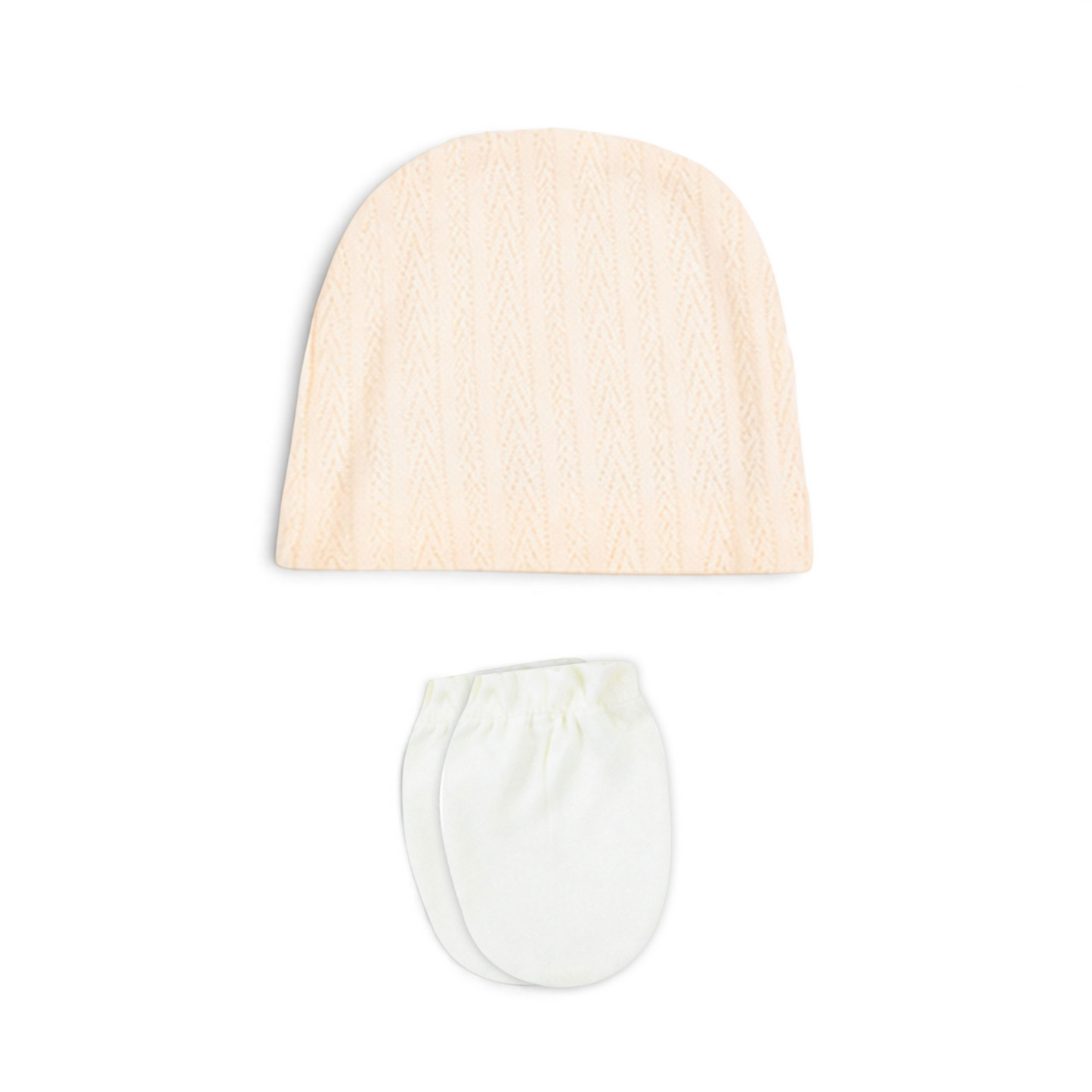 CREAM AND LIGHT PINK "LITTLE LADY" BEAR BABY GIRL GIFT SET