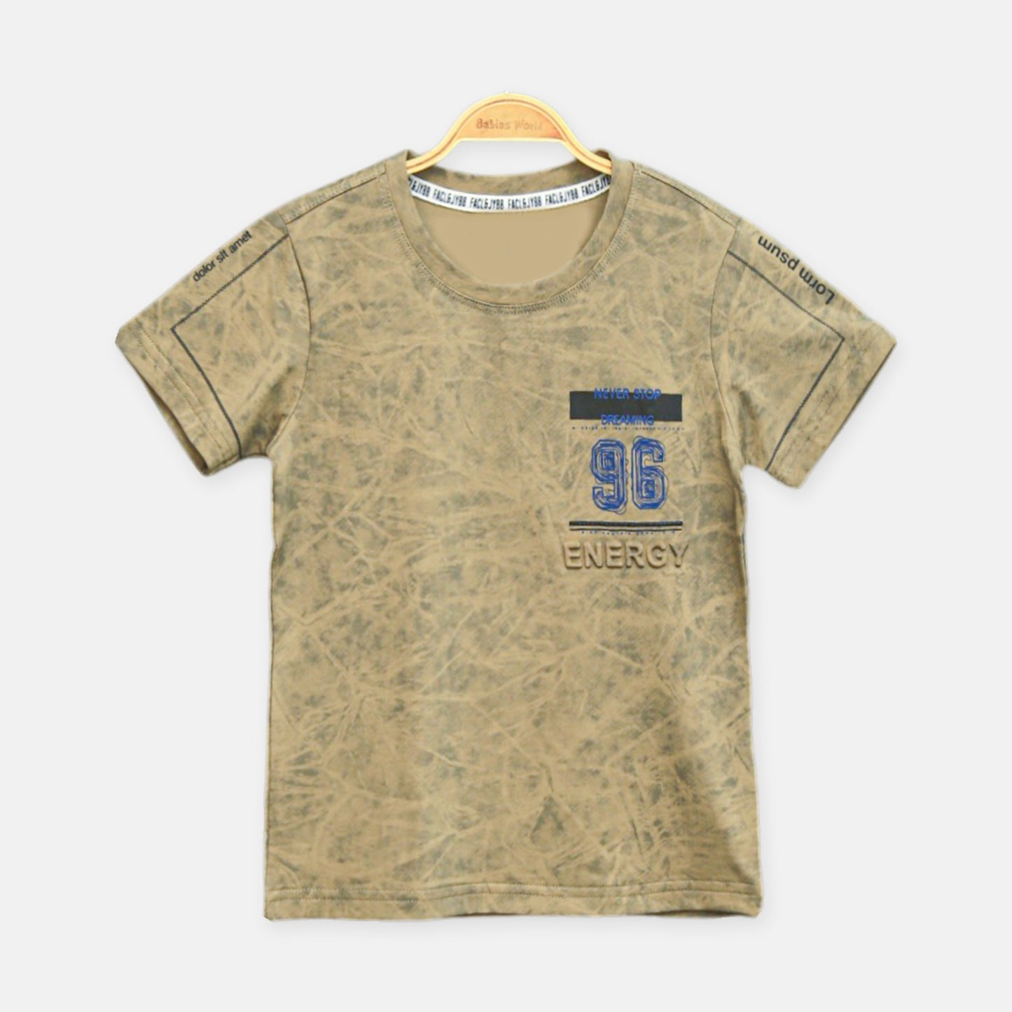 Dusky Brown Energy Tee