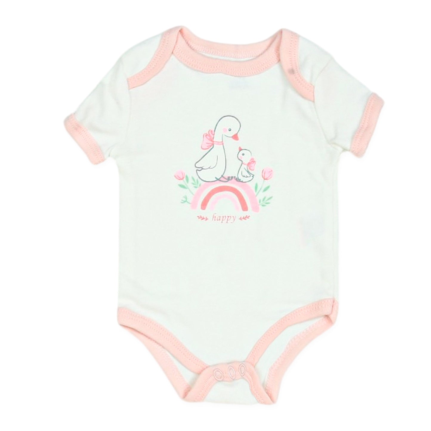 SWEET DUCK 5-PIECE LAYETTE SET (PINK) GIRL