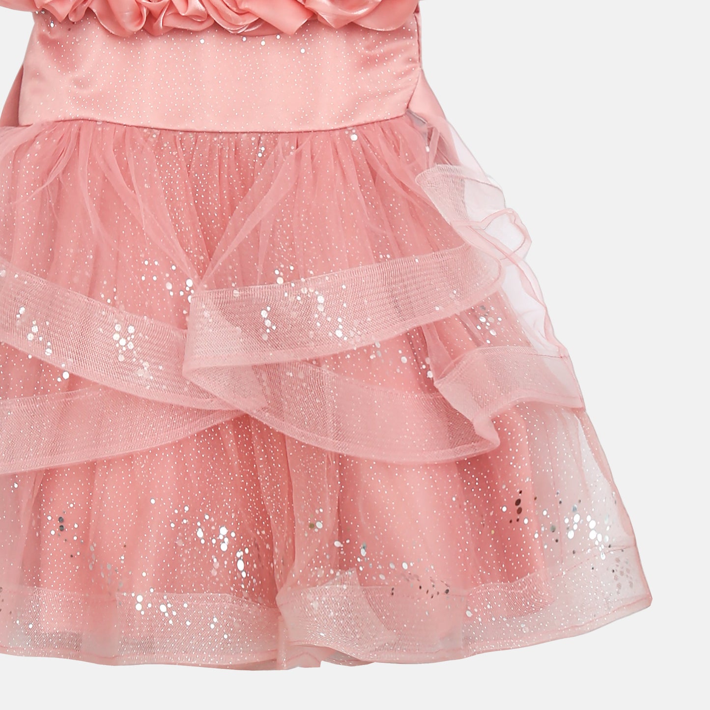Glitter Frock - Tea Pink