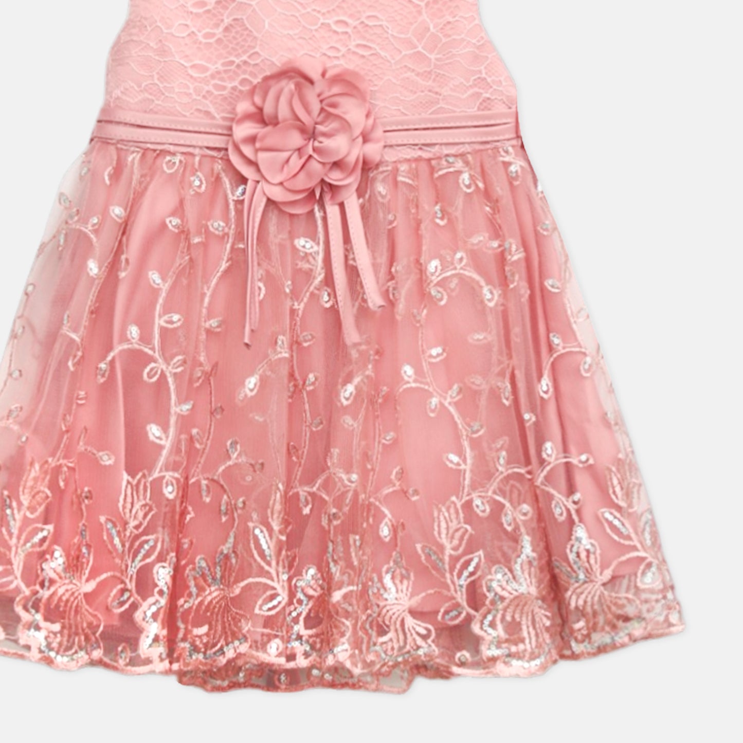 Dusty Rose Gossamer Frock