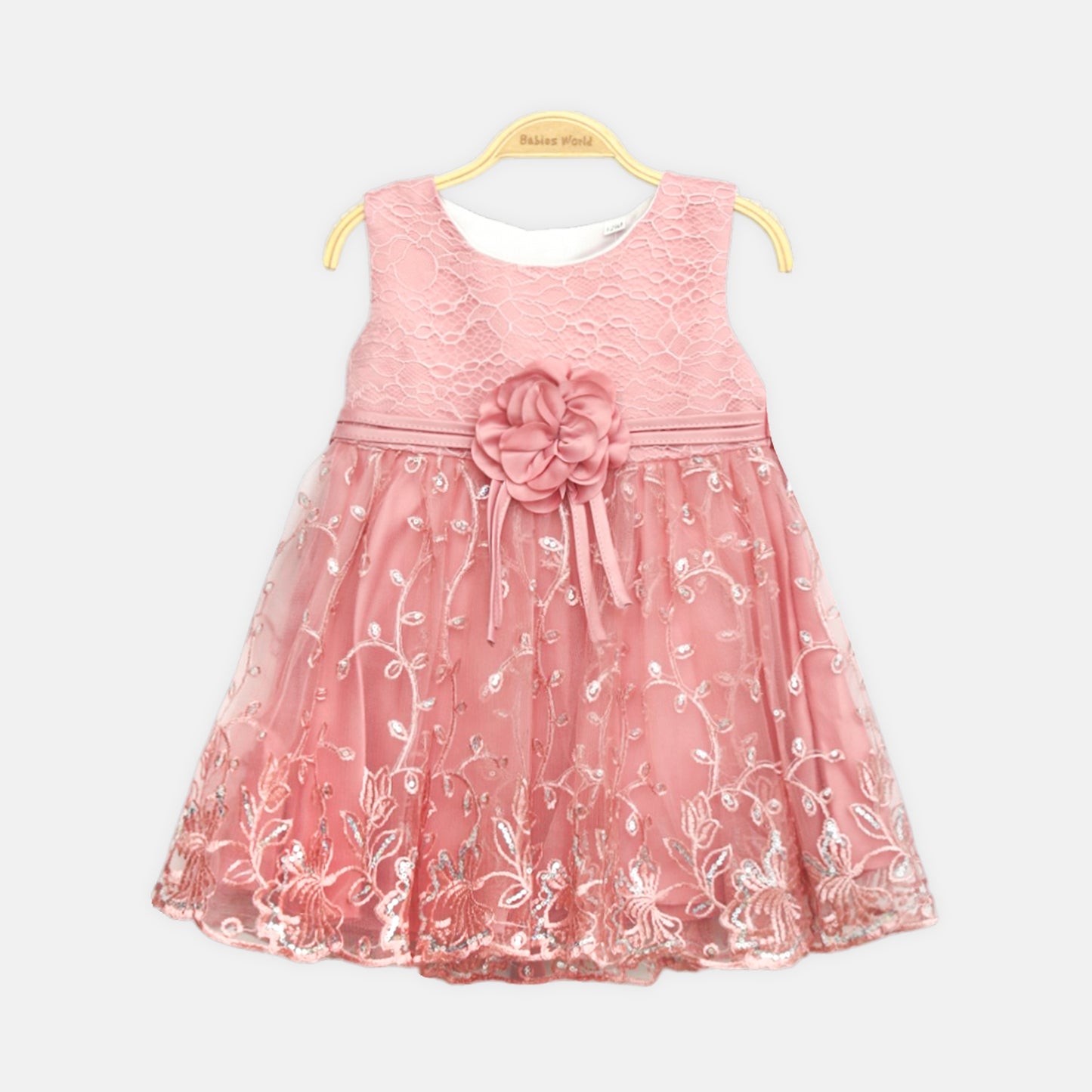 Dusty Rose Gossamer Frock
