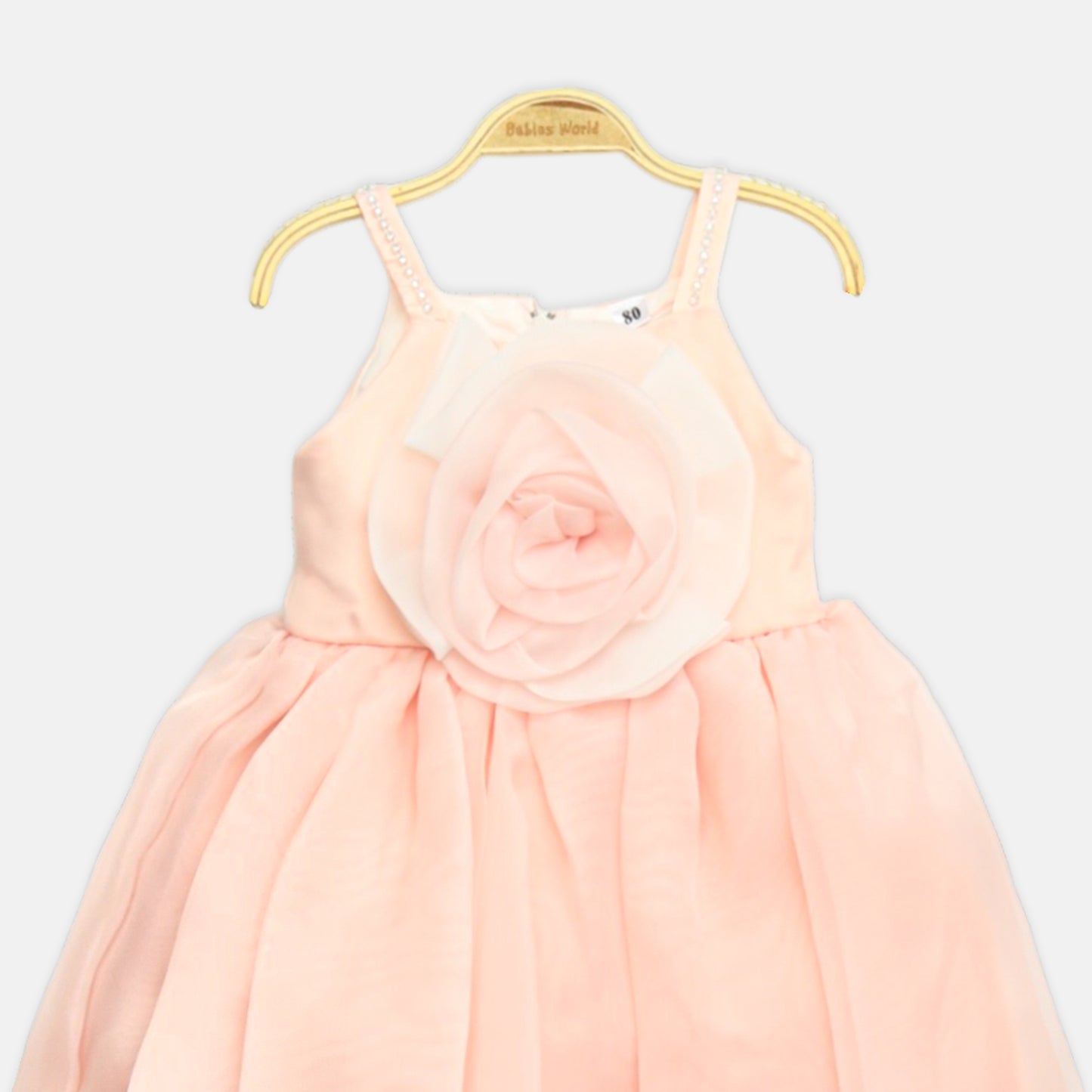 Peach Rose Frock