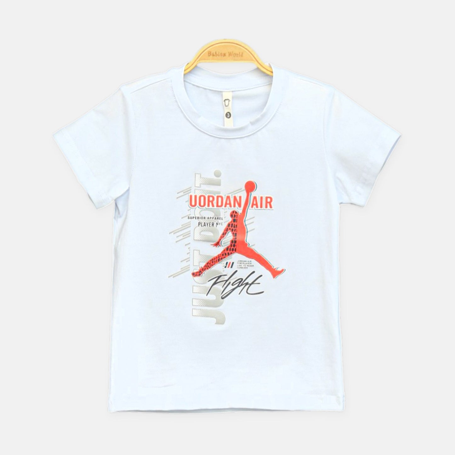 White Jordan Air Tee