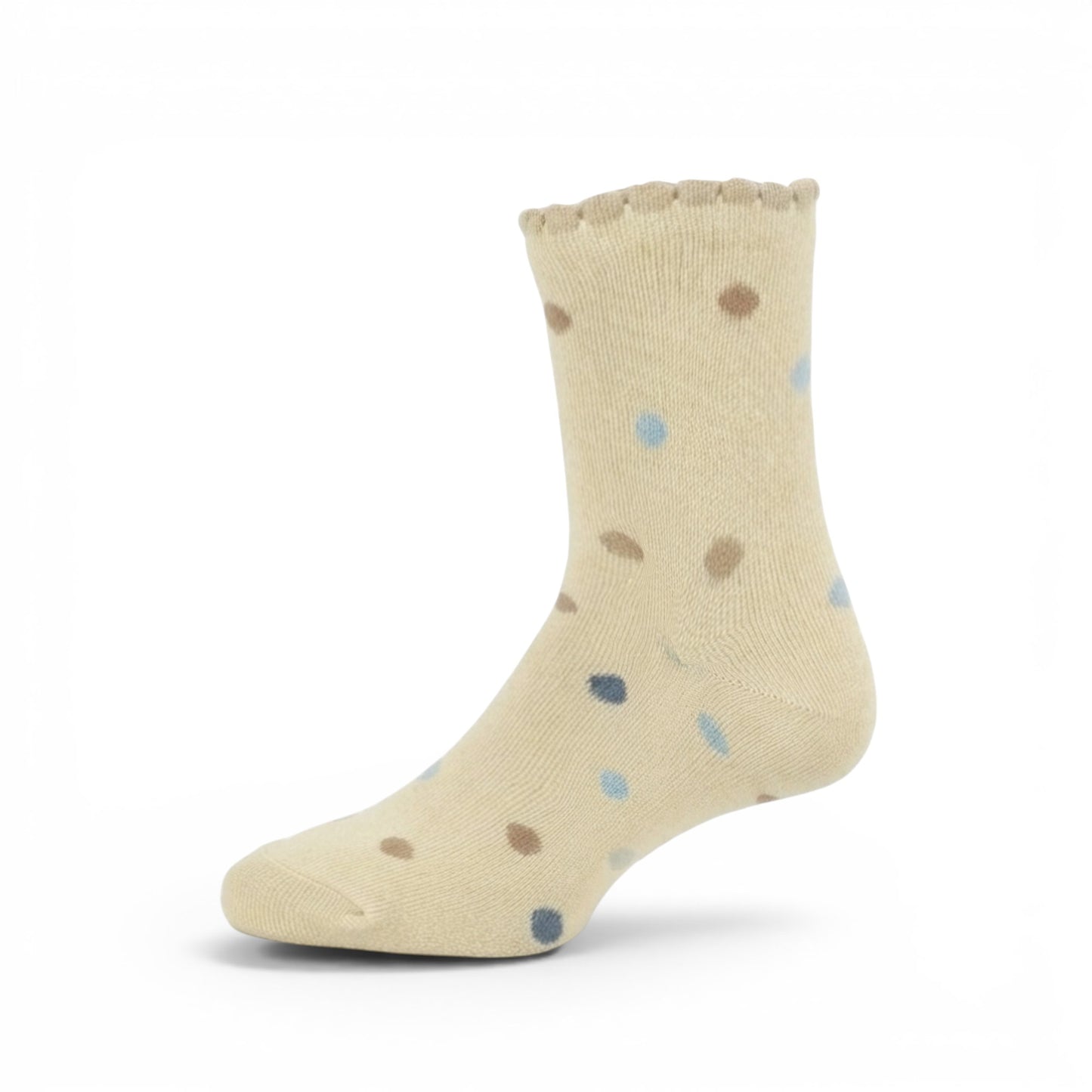 MULTICOLOR POLKA DOT GIRL SOCKS