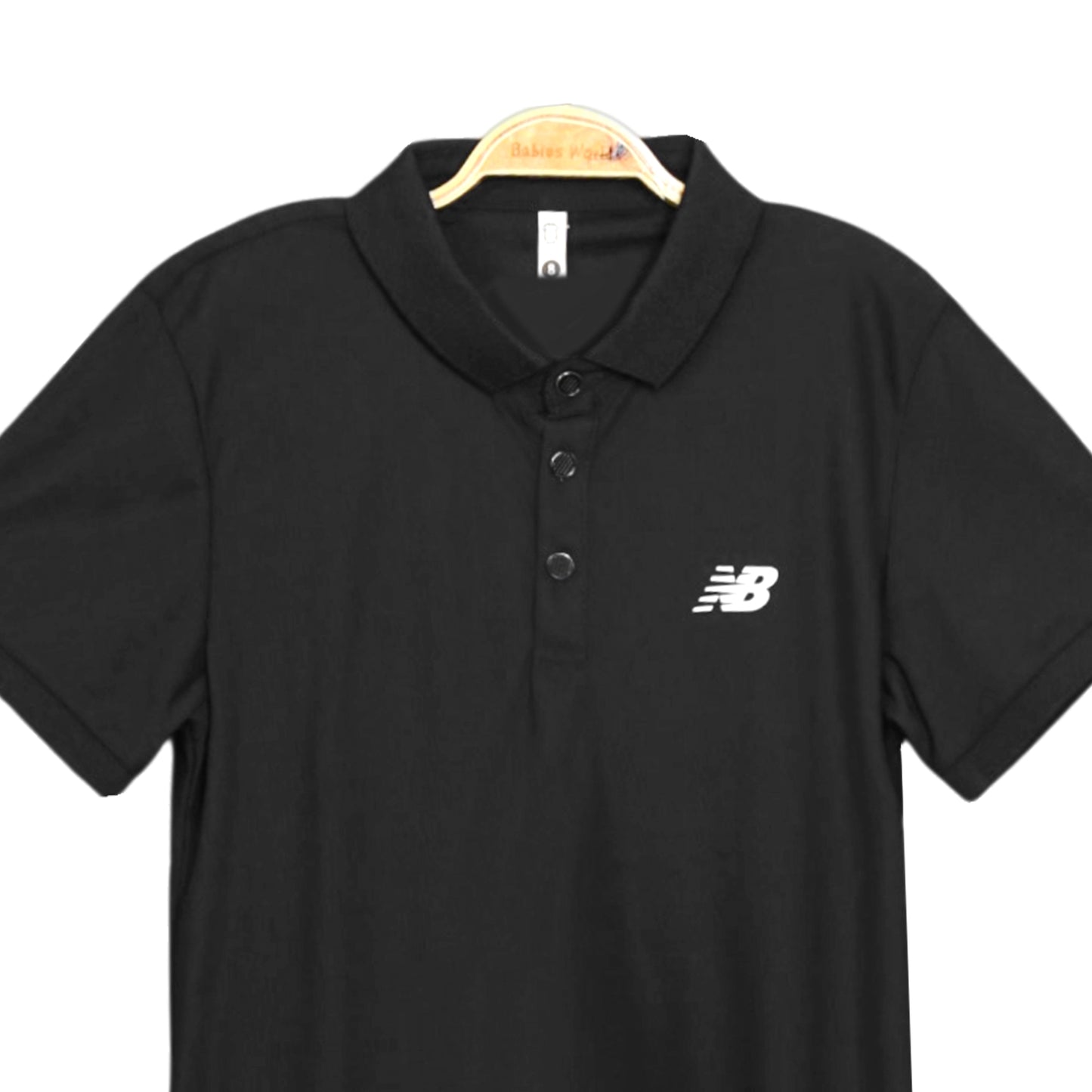 NAVY BLACK NB TEXTURED POLO