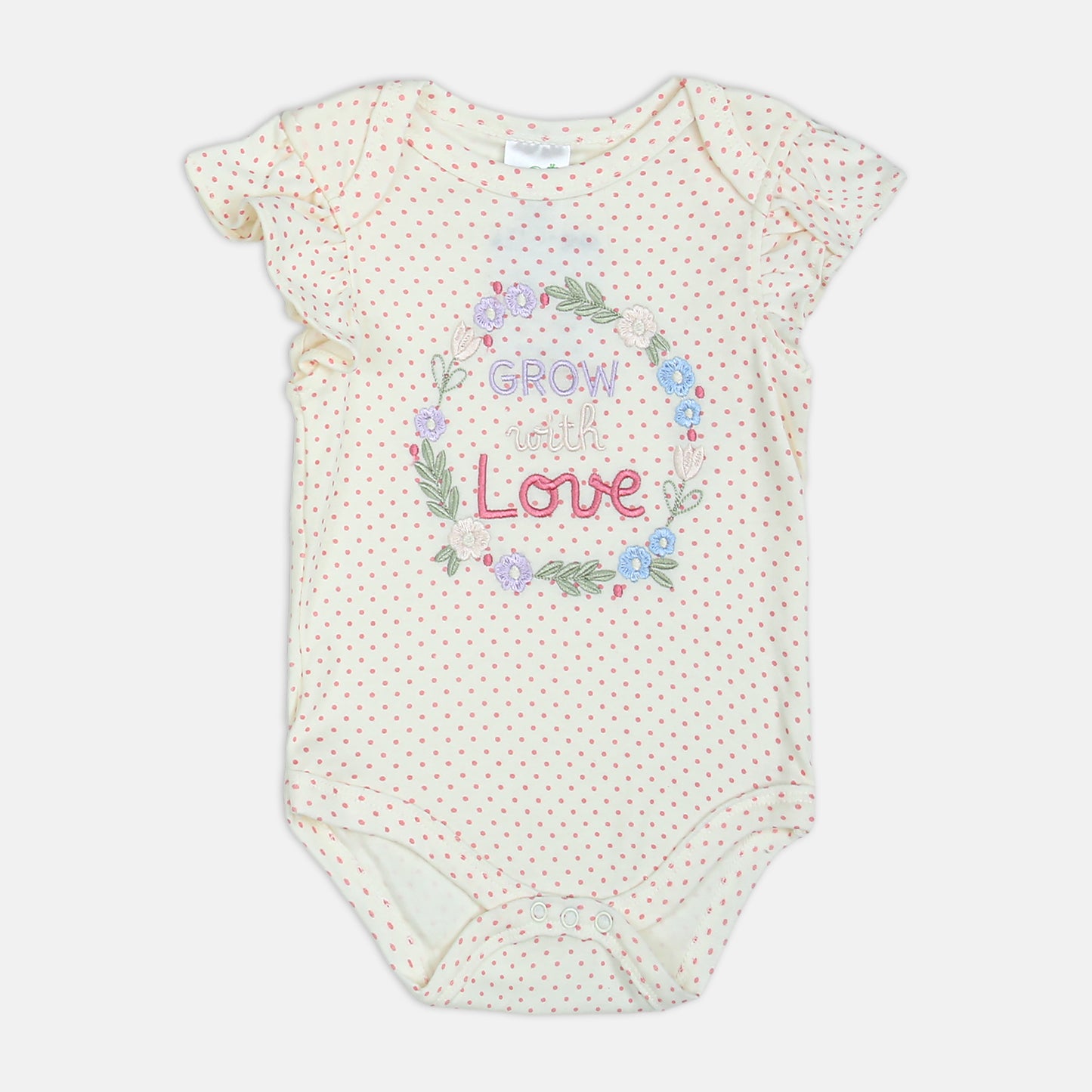 Floral "Grow With Love" 3-Piece Set