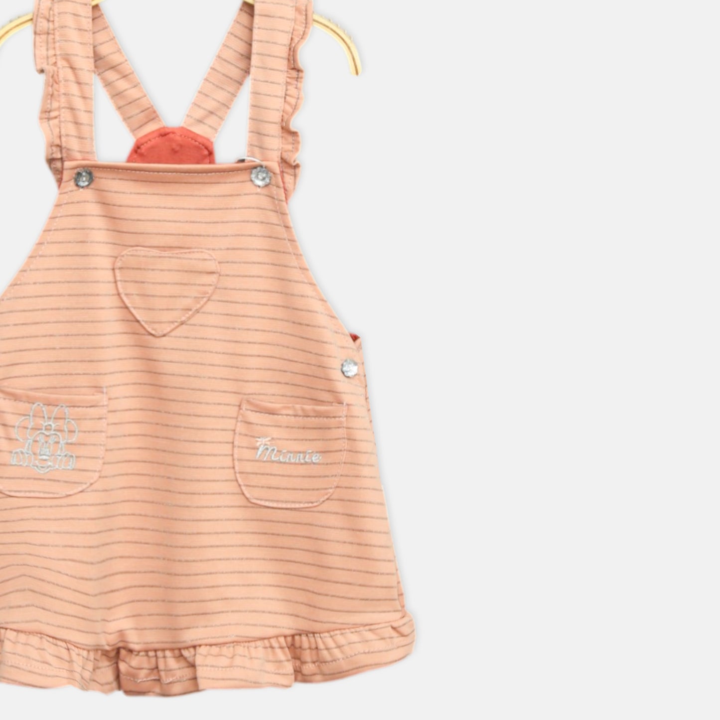 Classic Pleated Jumper Orange