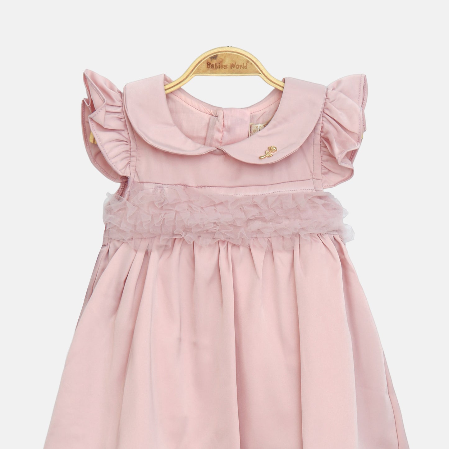 Pink Peter Pan Collar Dress
