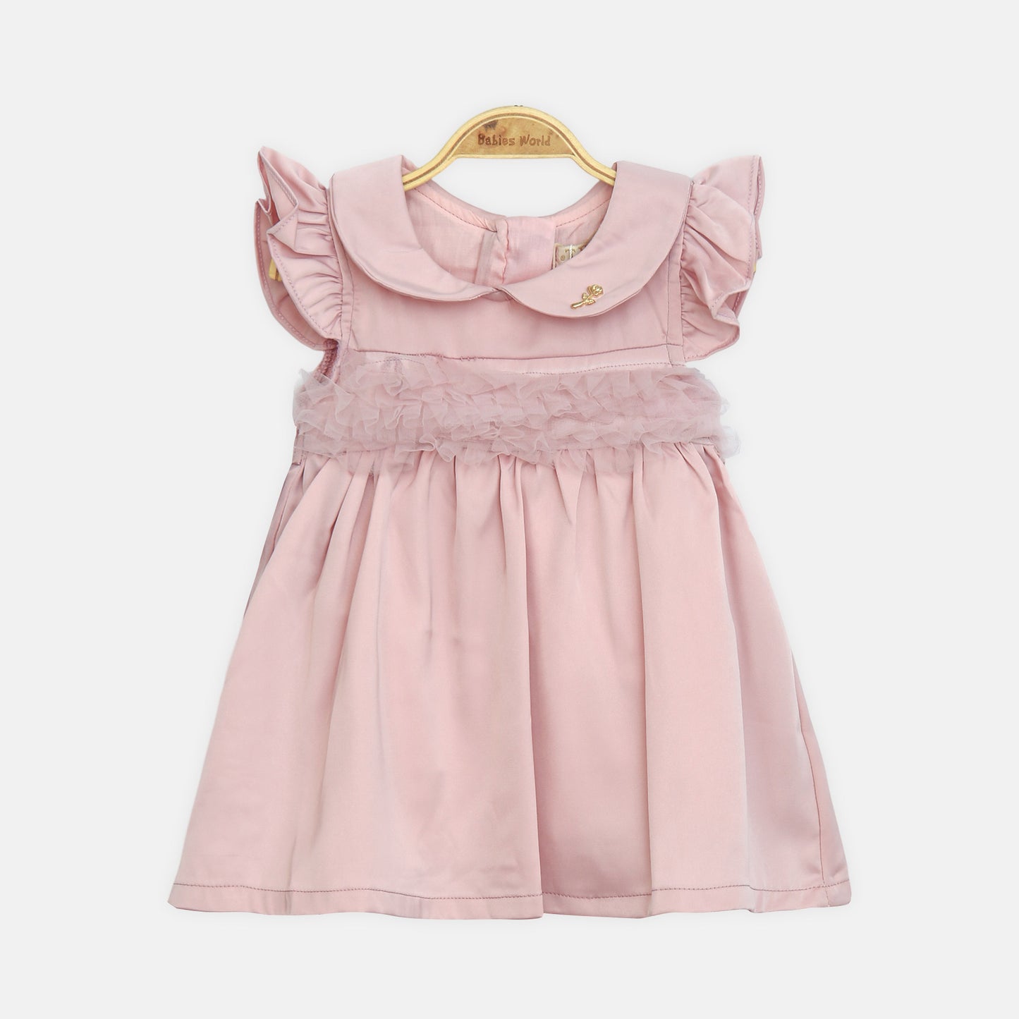 Pink Peter Pan Collar Dress