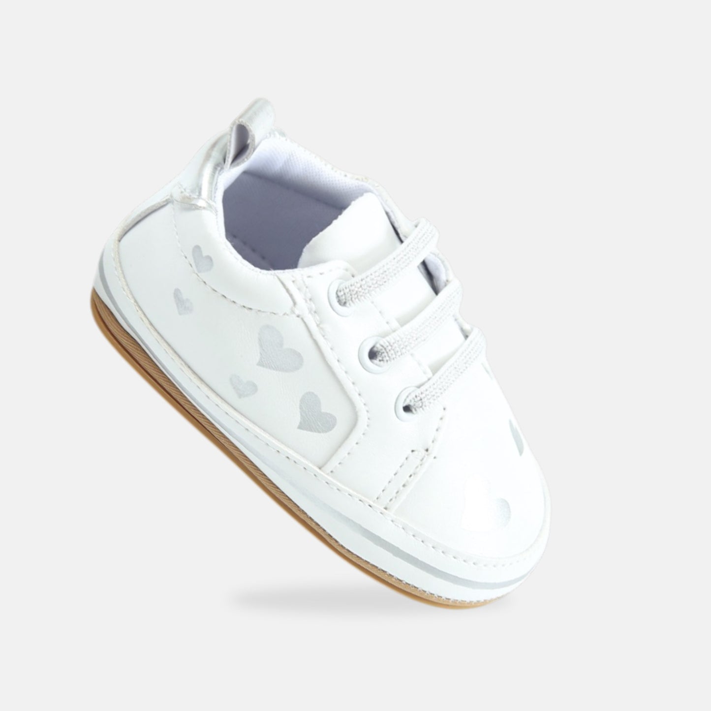 White Heart Sneaker Pre-Walker