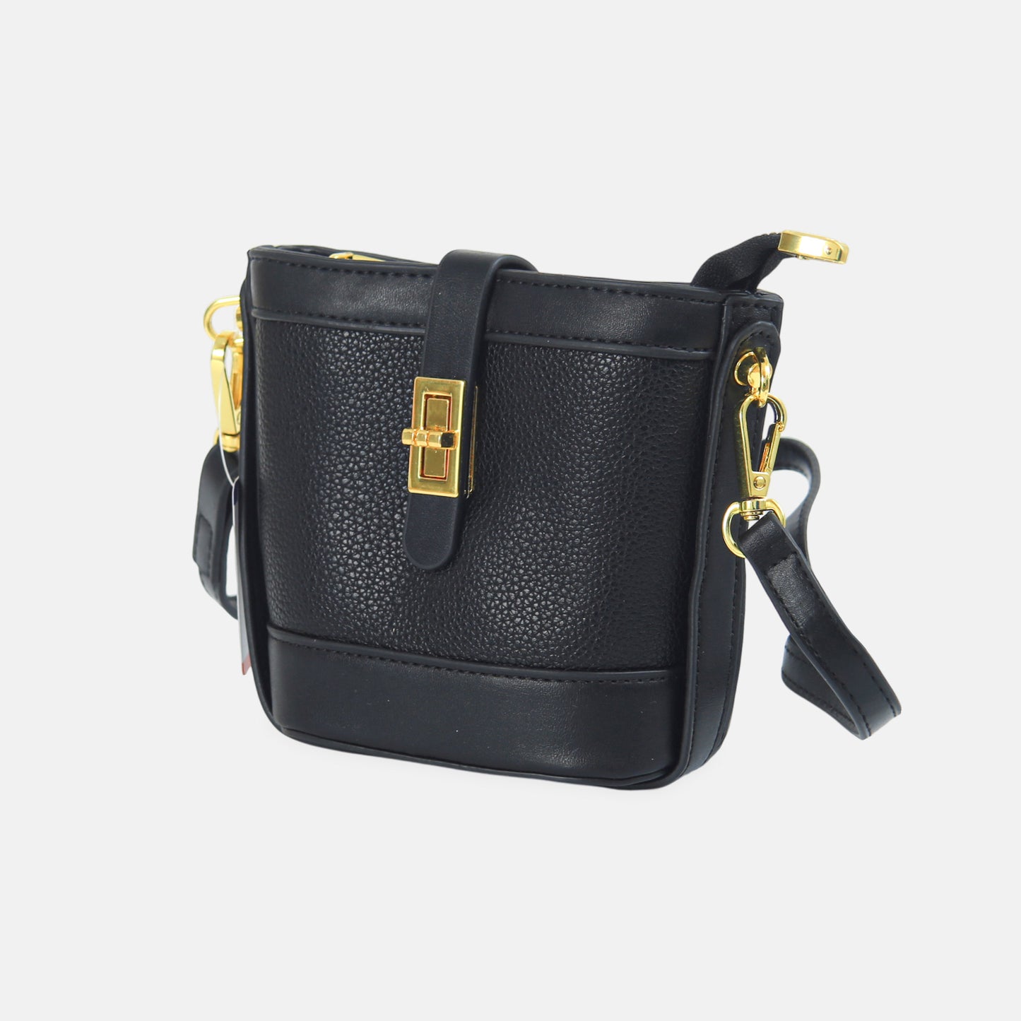 Black Pebbled Bucket